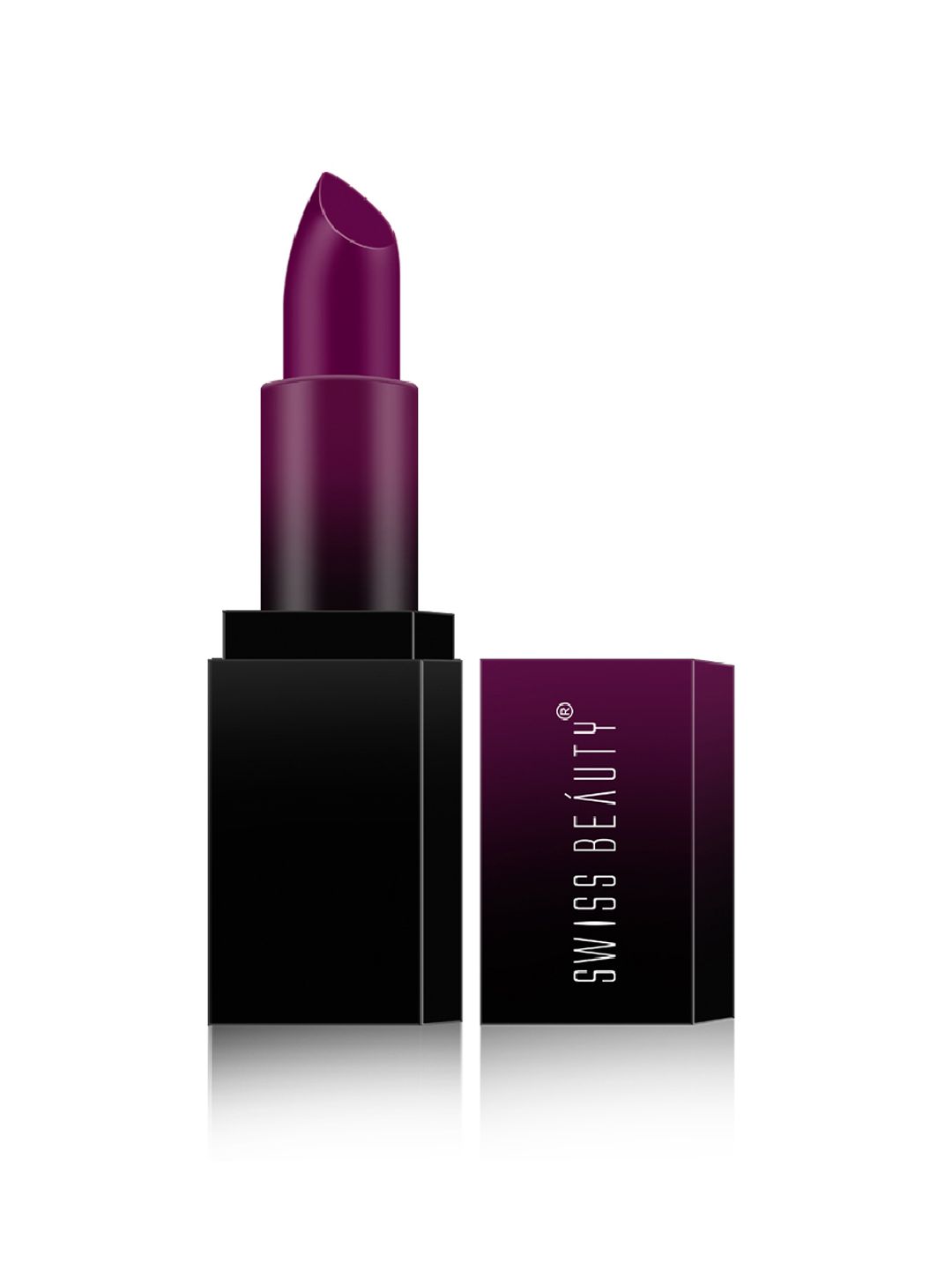 SWISS BEAUTY HD Matte Lipstick - 06 Plum House Price in India