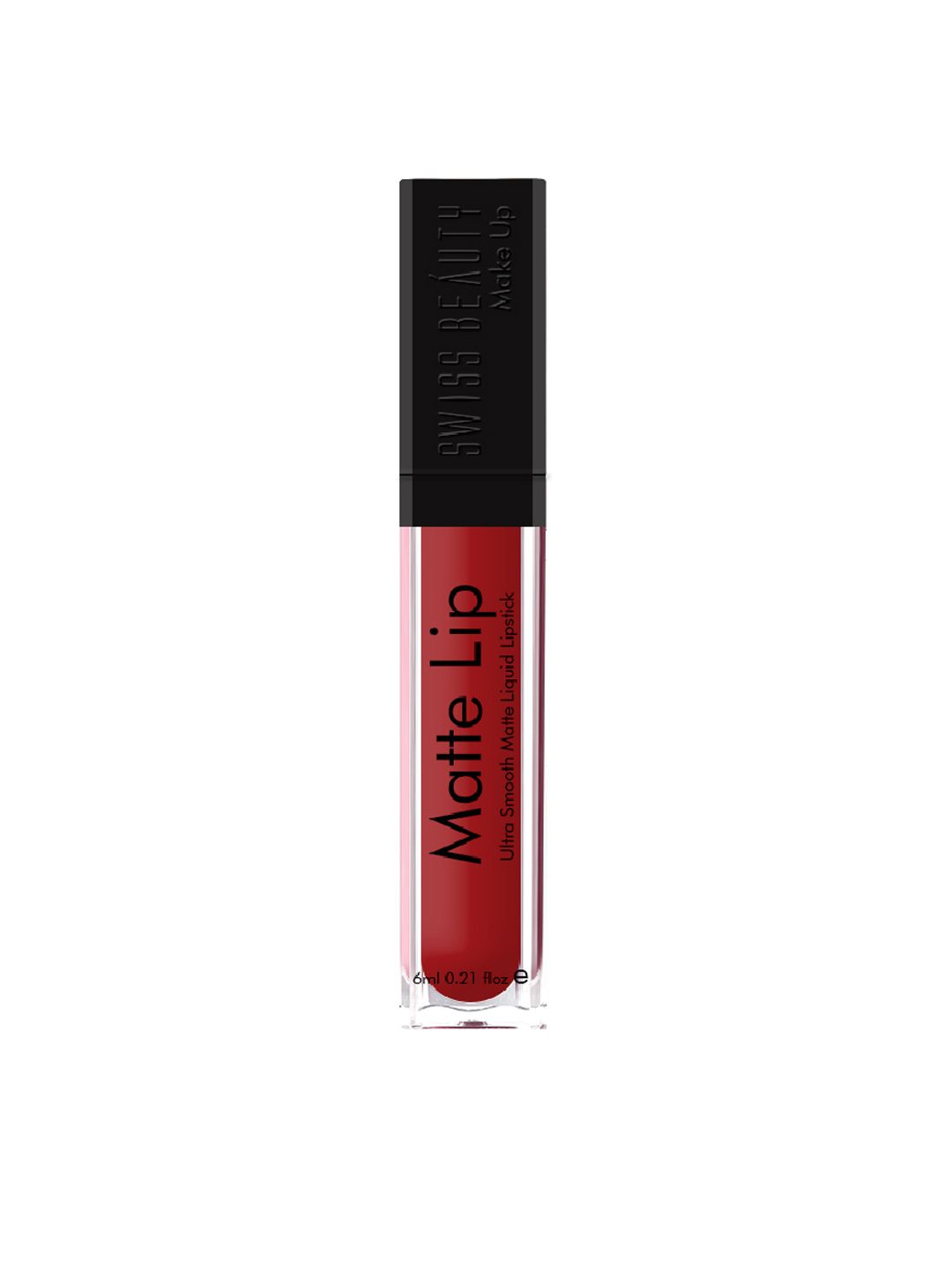 SWISS BEAUTY Ultra Smooth Matte Liquid Lipstick - 06 Wine Red