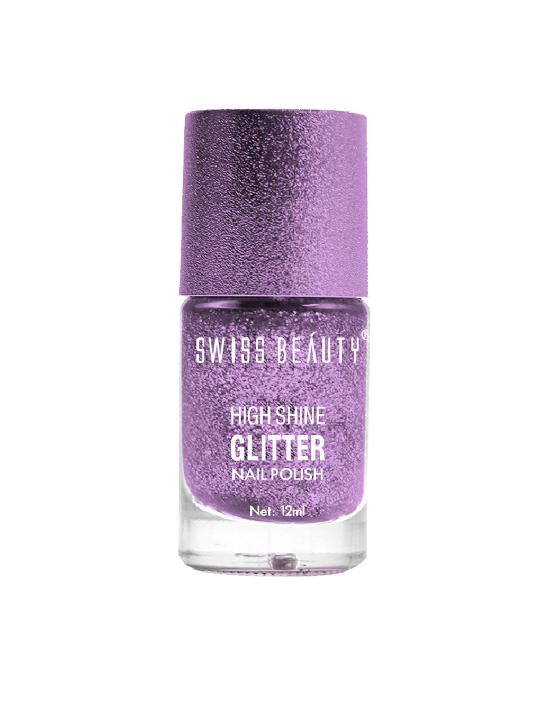 SWISS BEAUTY High Shine Glitter Nail Polish - 10