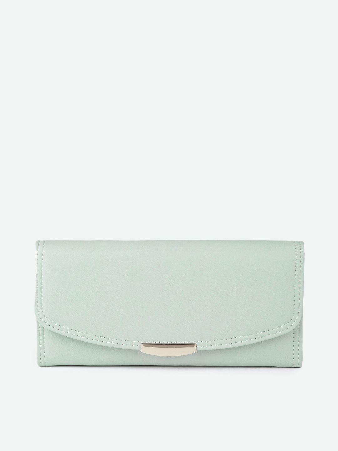 DressBerry Women Blue PU Envelope Wallets Price in India