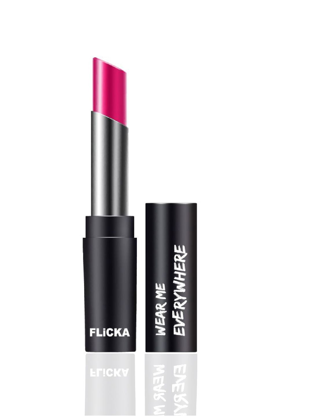 FLiCKA Wear Me Everywhere Creamy Matte Lipstick - Pink Positive 26 Price in India