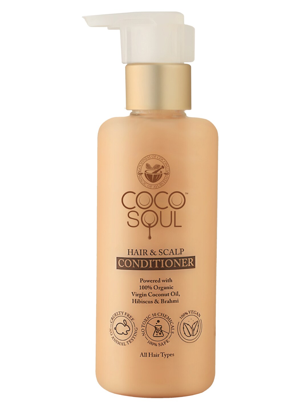 Coco Soul Hair+Scalp Conditioner with Coconut for Shiny Silky & Strong Hair 200ml Price in India
