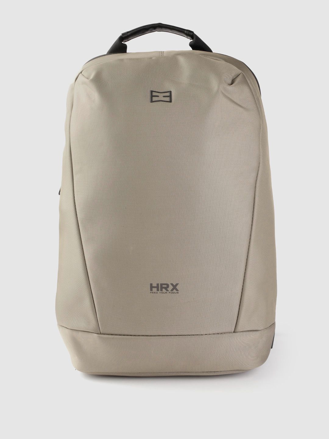 HRX by Hrithik Roshan Unisex Khaki Brand Logo Backpack with USB Charging Port 29.4L Price in India