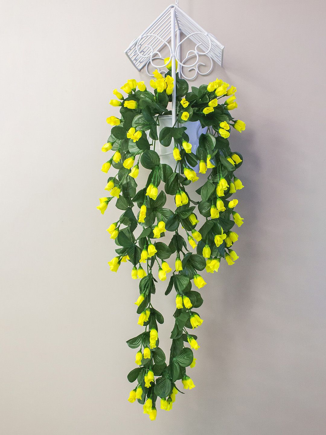 PolliNation Yellow & Green Artificial Creepers Flower Price in India