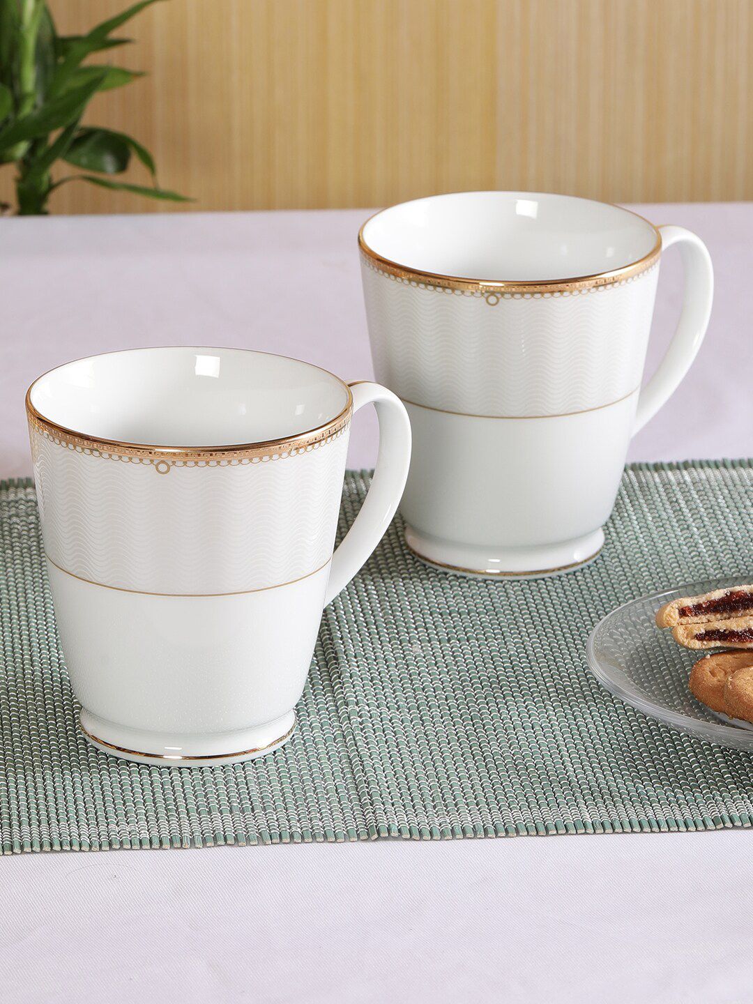 Noritake Hearth Collection Monarch Gold 2 Pcs Tea/Milk Mug Price in India
