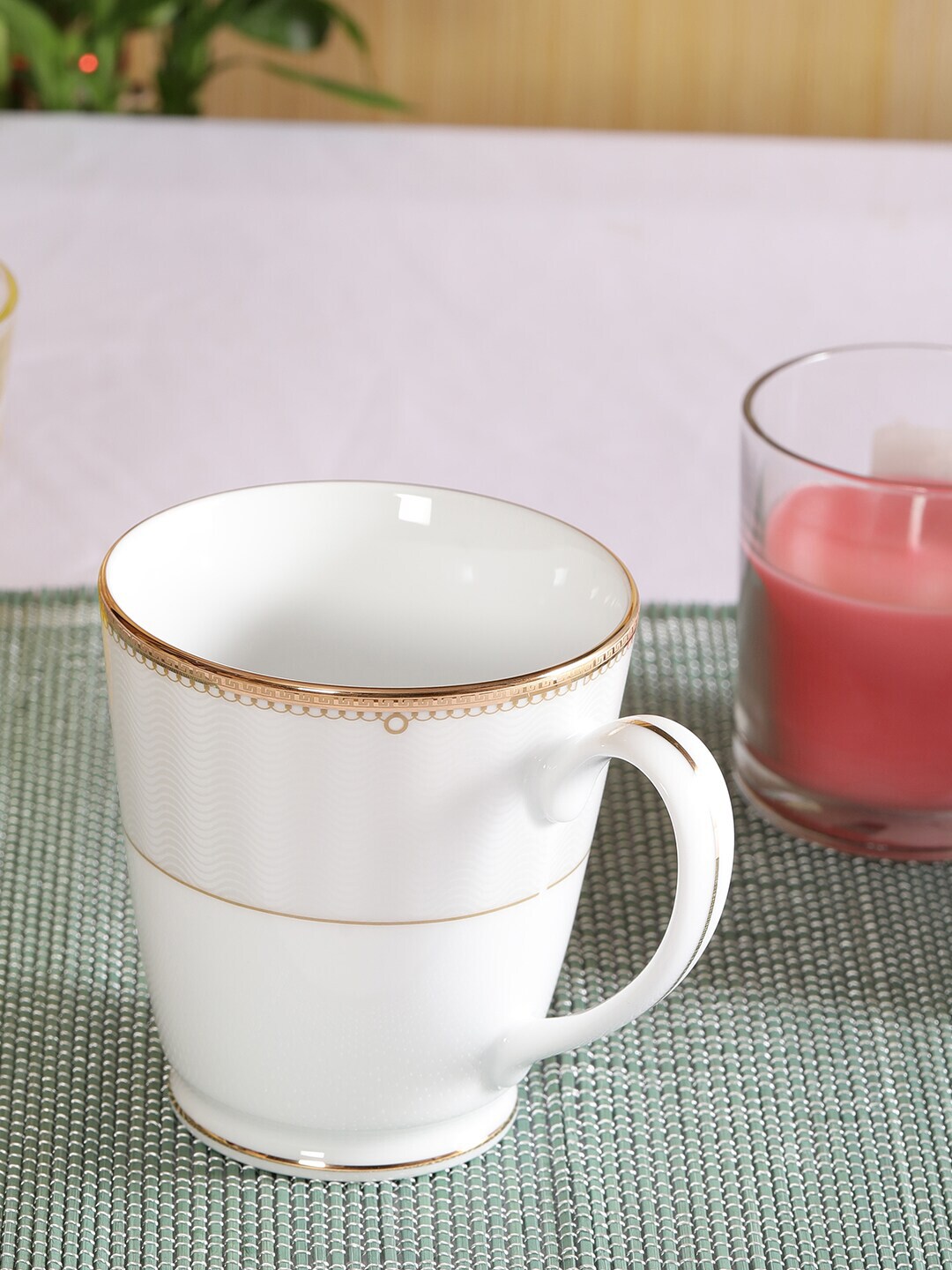Noritake Hearth Collection Monarch Gold Milk Mug 1Pcs Price in India