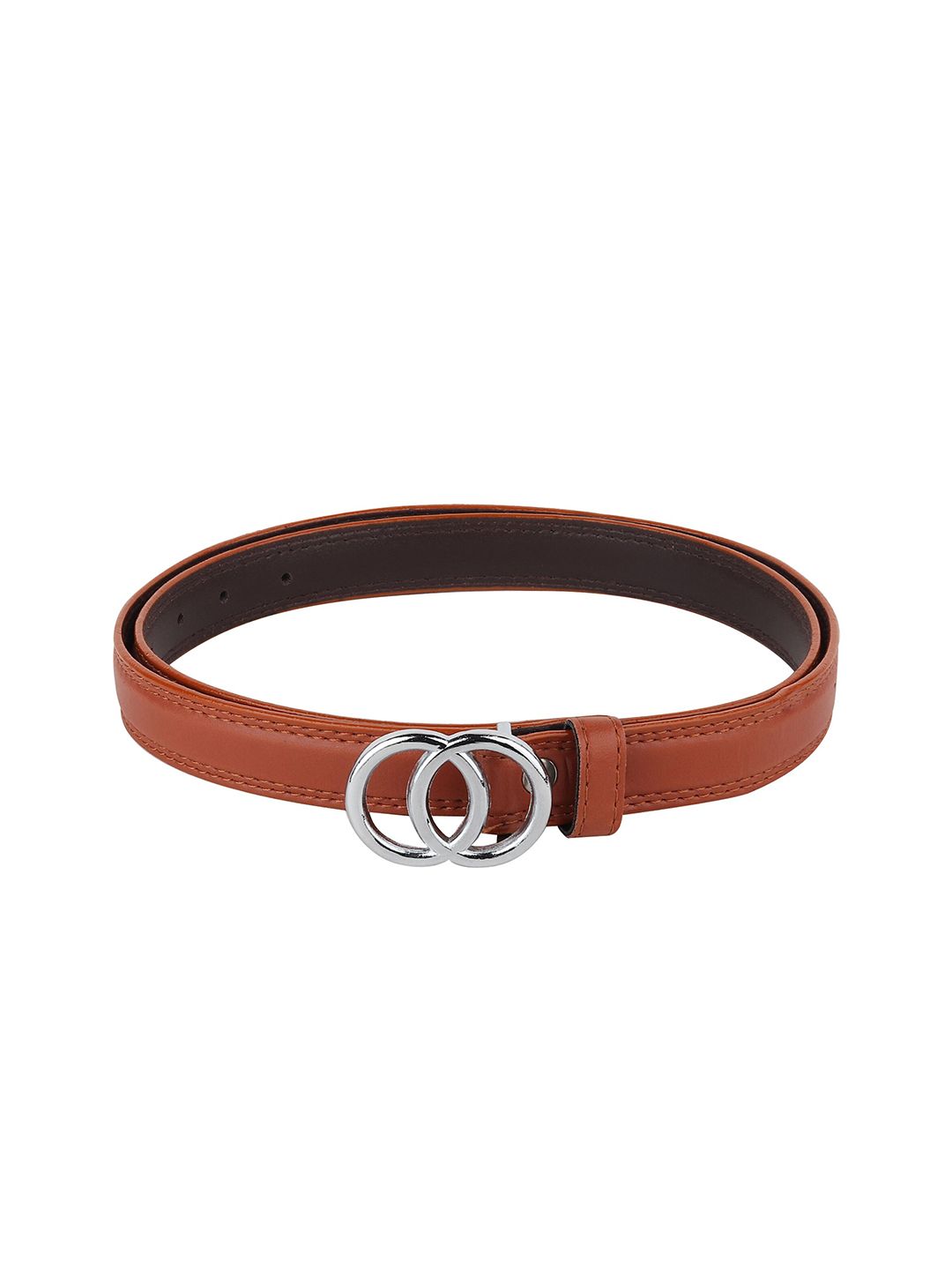 Swiss Design Women Tan PU Belt Price in India