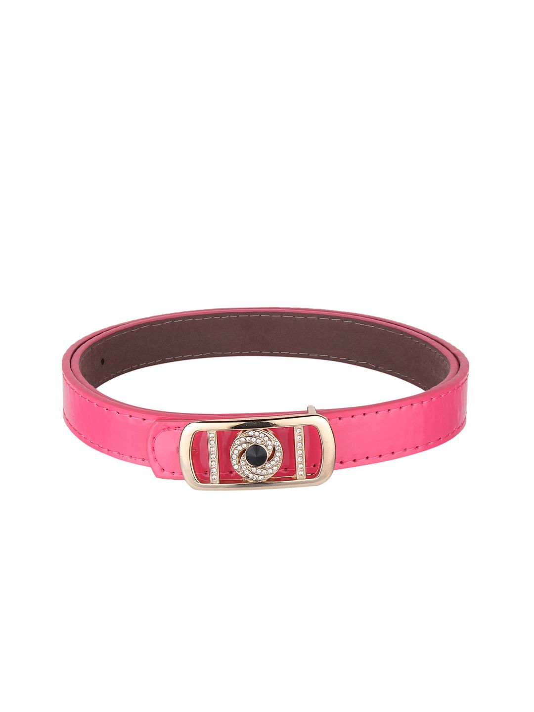 Swiss Design Women Pink PU Belt Price in India