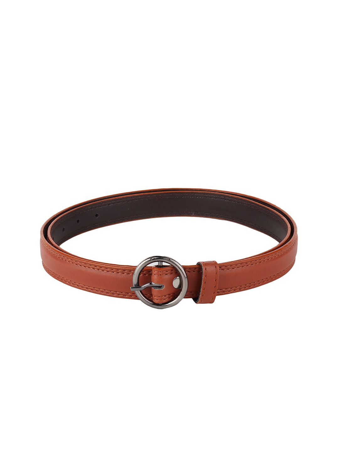 Swiss Design Women Tan PU Belt Price in India