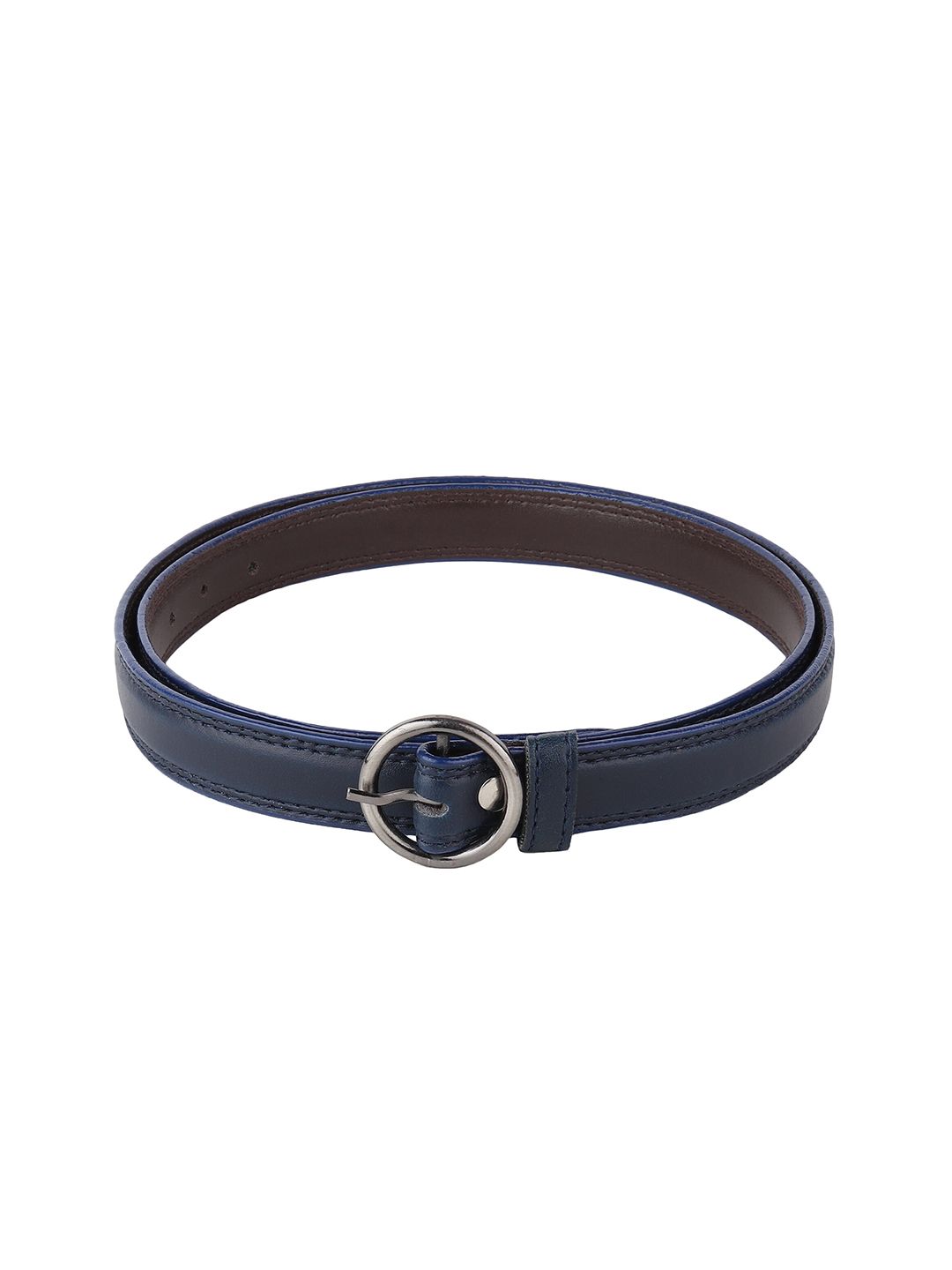 Swiss Design Women Navy Blue PU Belt Price in India