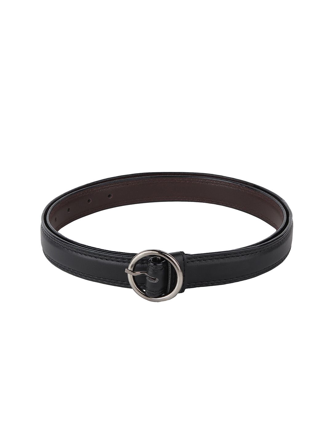 Swiss Design Women Black PU Belt Price in India