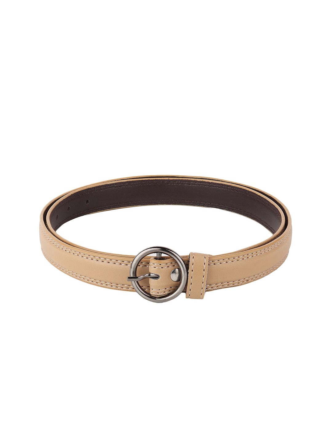 Swiss Design Women Beige PU Belt Price in India