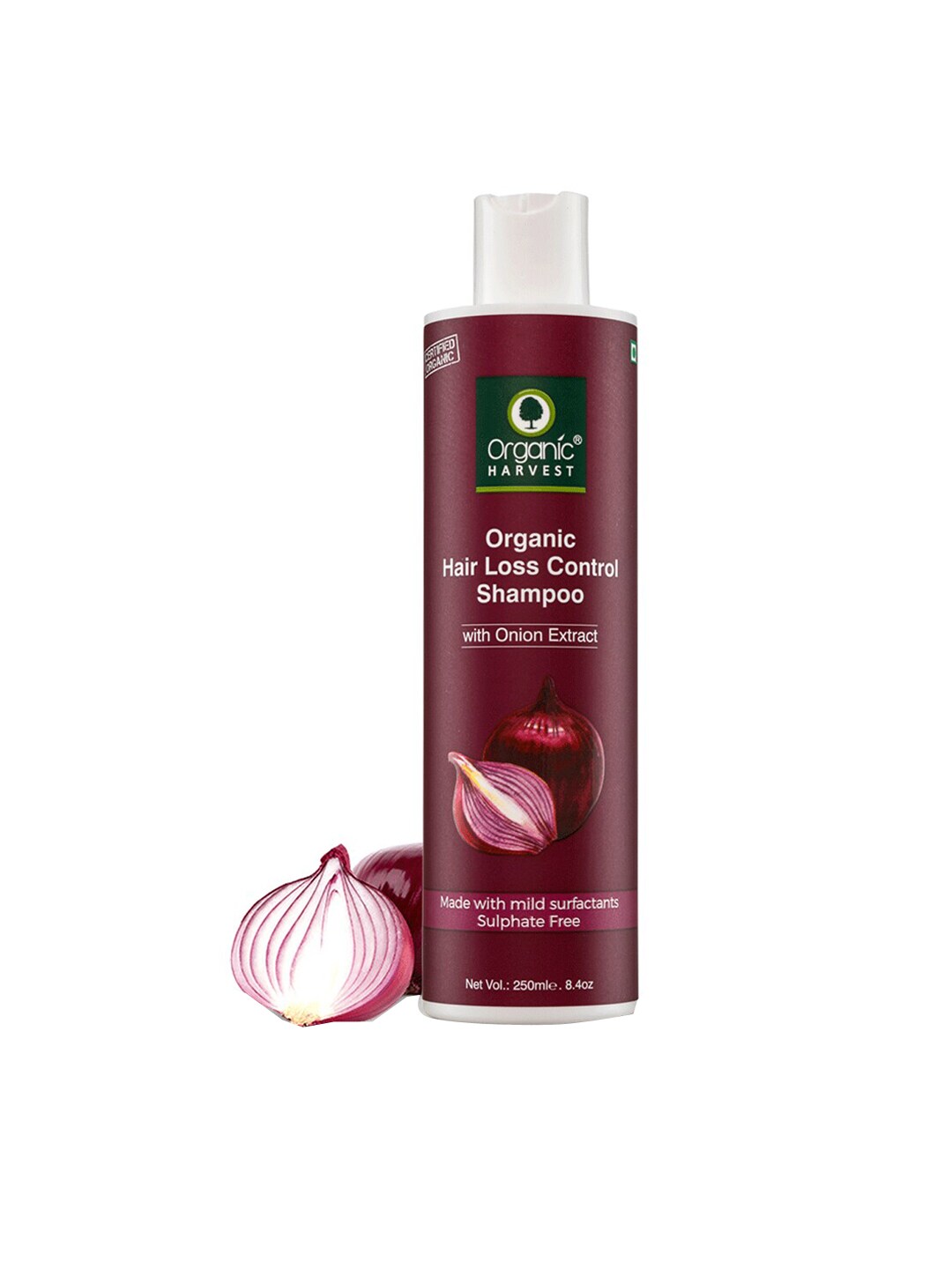 Organic Harvest Red Onion Shampoo For Hair Fall Control & Hair Growth-250 ml Price in India