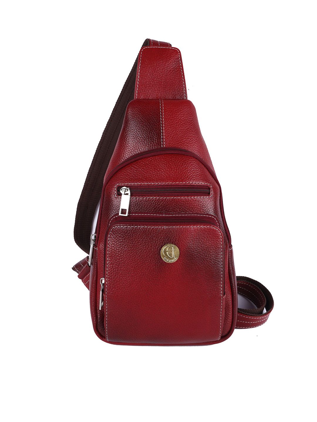 HiLEDER Unisex Maroon Backpack Price in India