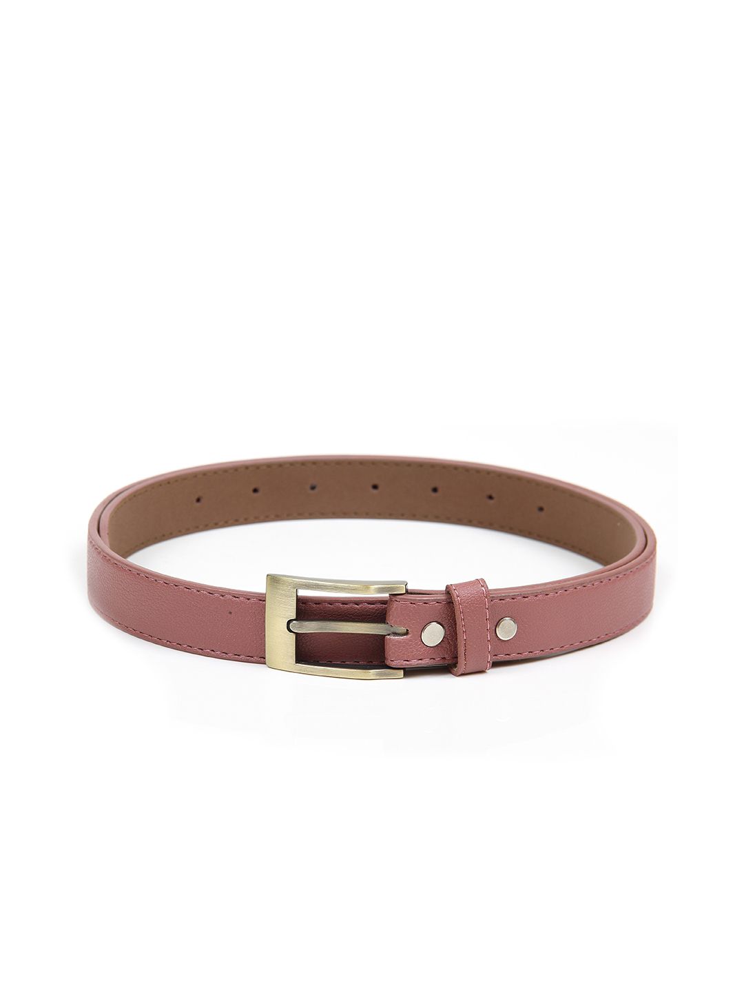 Calvadoss Women Mauve Textured Belt Price in India