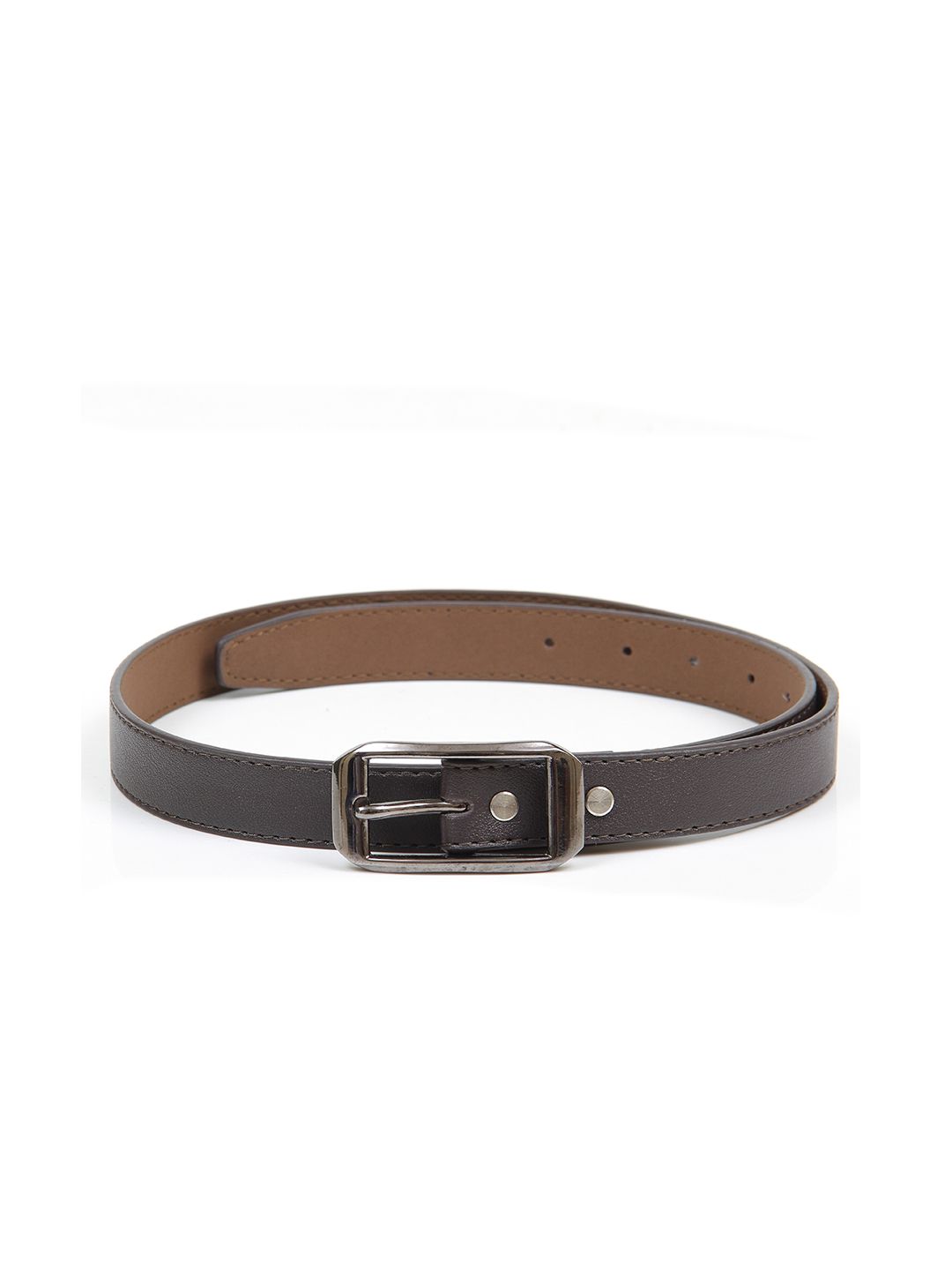 Calvadoss Women Brown Textured Belt Price in India