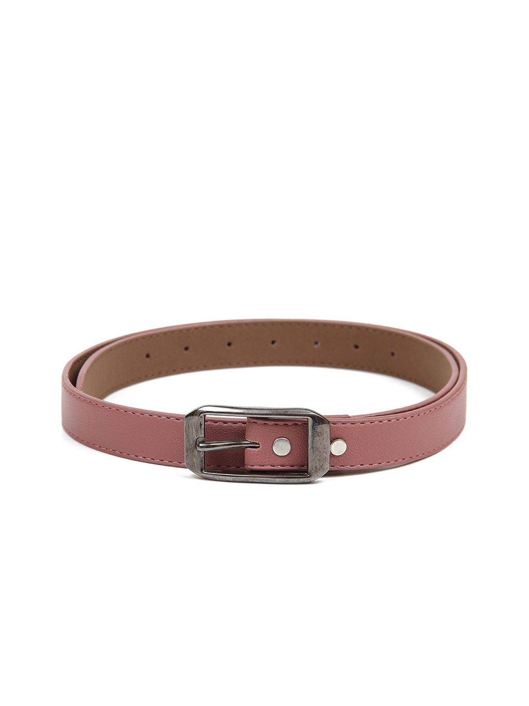 Calvadoss Women Mauve Textured Belt Price in India