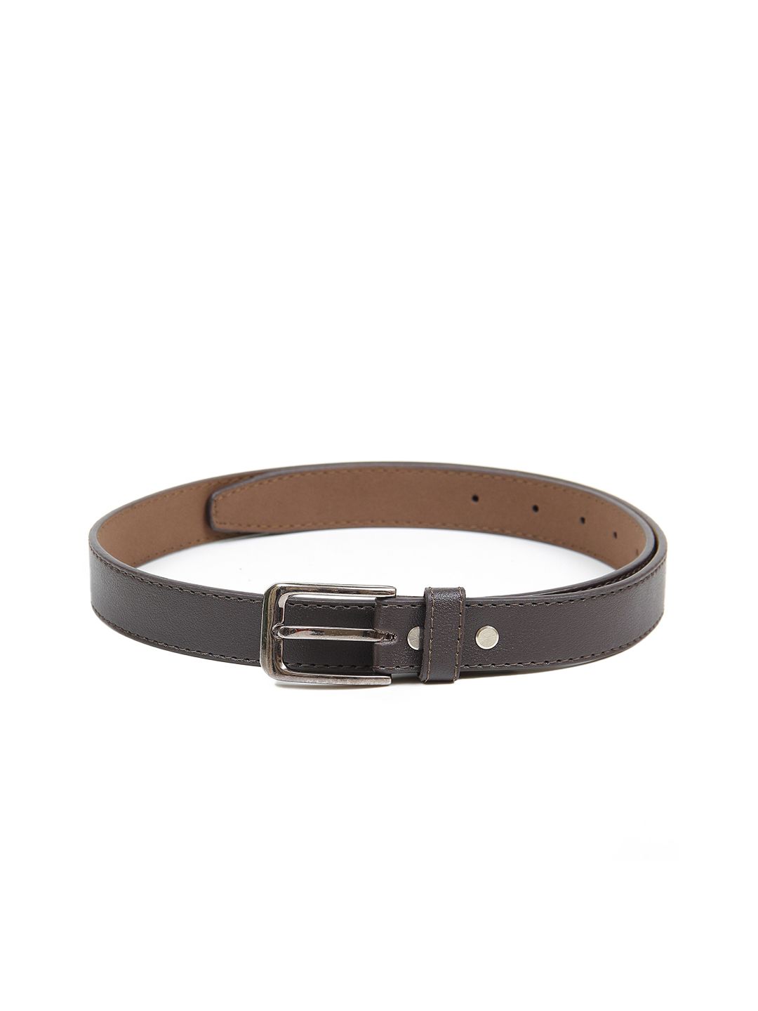 Calvadoss Women Brown Textured Belt Price in India