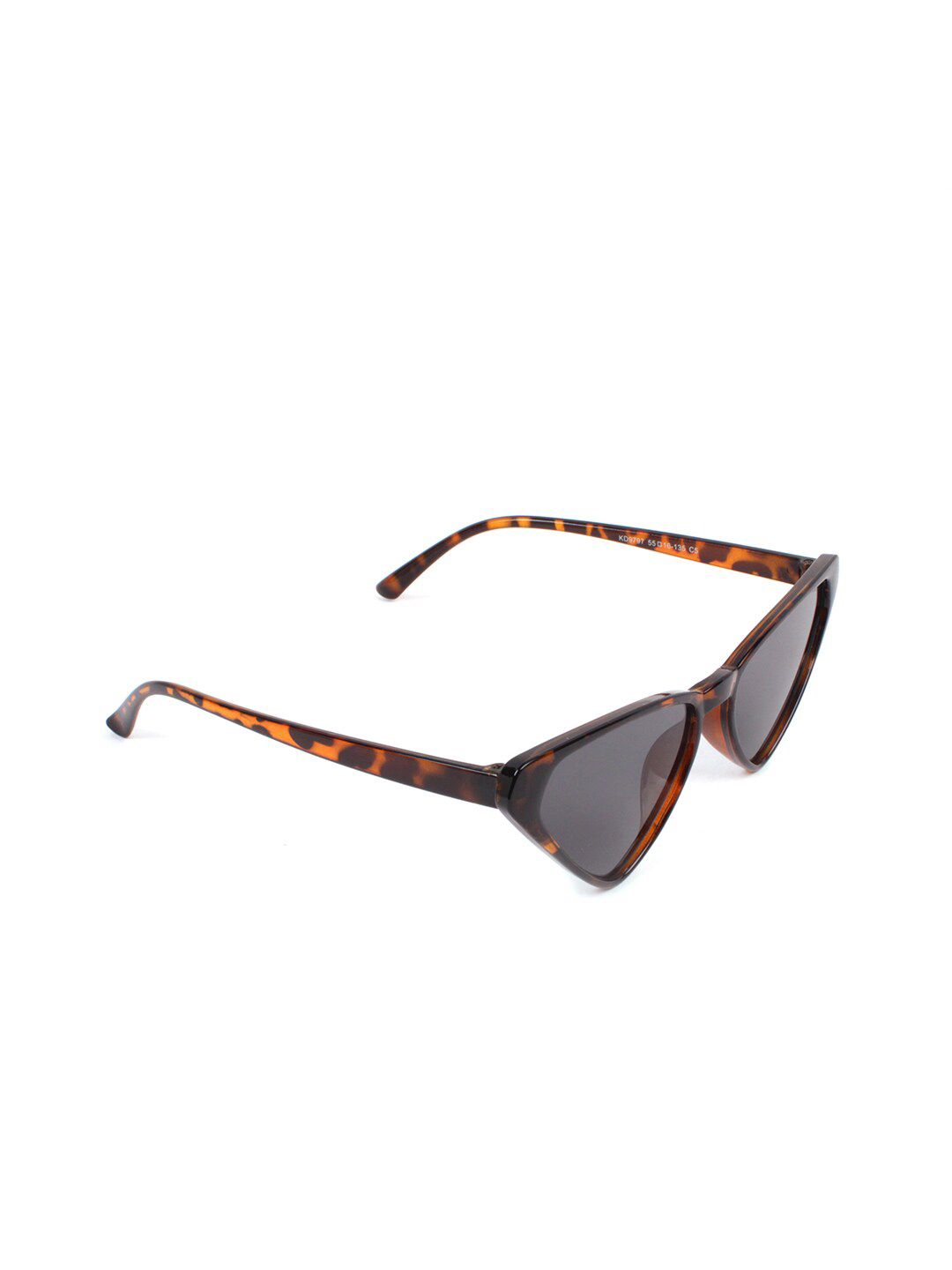 FUZOKU Women Black Cateye Sunglasses Price in India