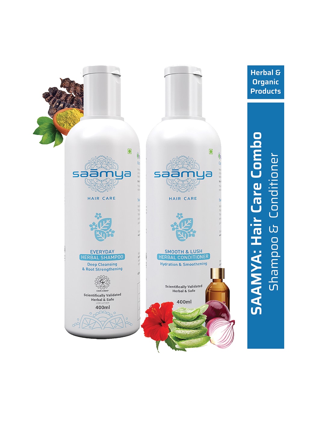 Saamya Herbal Anti Hair Fall Shampoo Smooth & Lush Conditioner Price in India