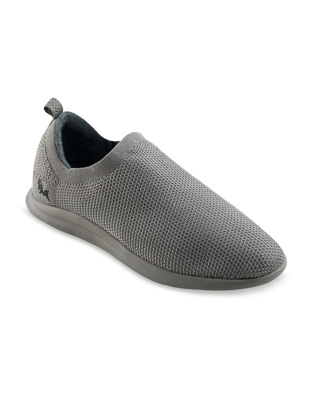 NEEMANS Unisex Grey Re-Live Knit Slip On Sneakers Price in India