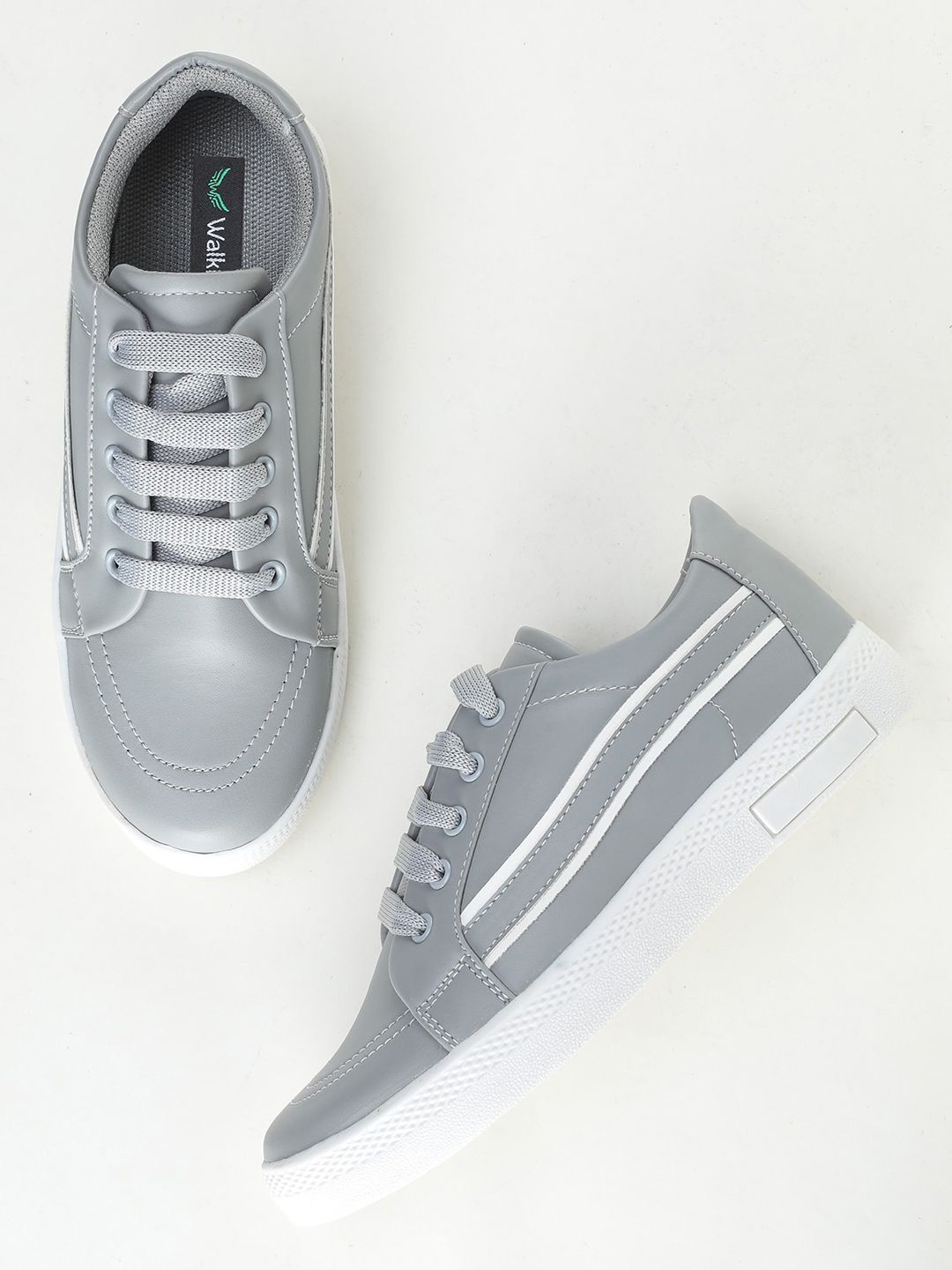 Walkfree Women Grey Sneakers Price in India