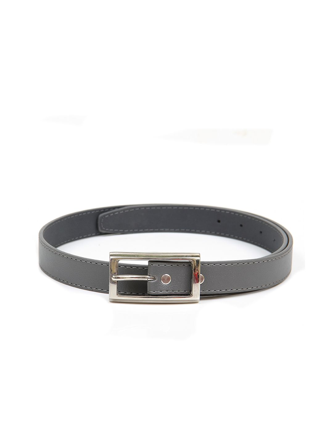 Calvadoss Women Grey Textured PU Belt Price in India