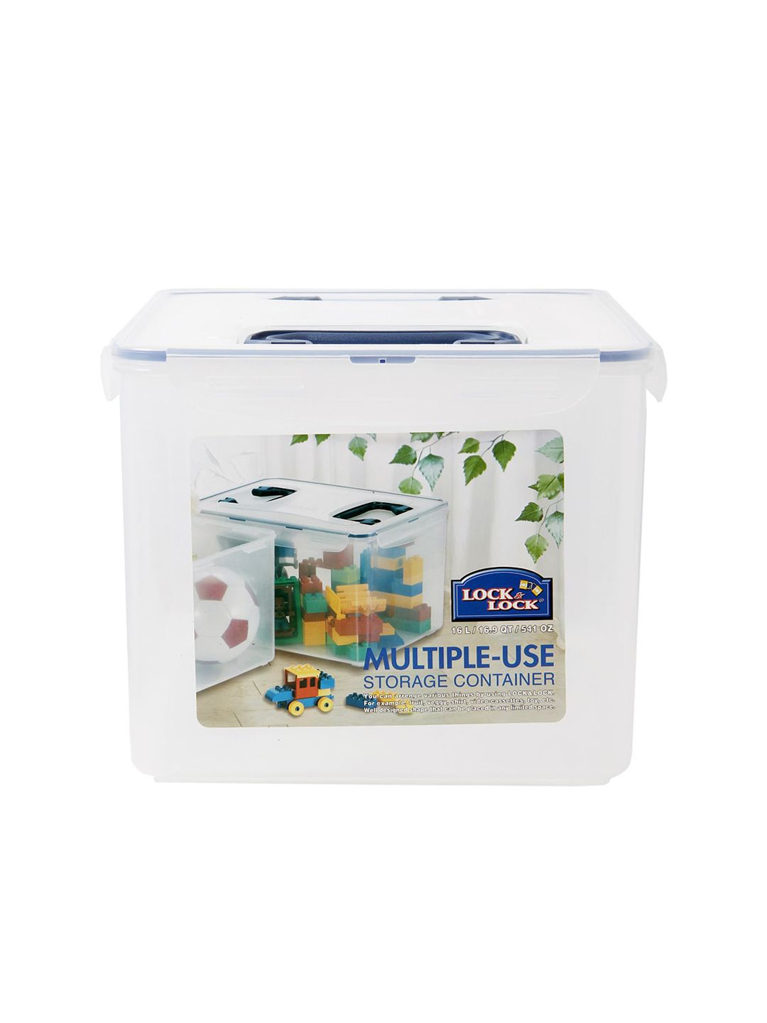 Lock & Lock Transparent Airtight Multiple Use Kitchen Storage Container with Handles Price in India