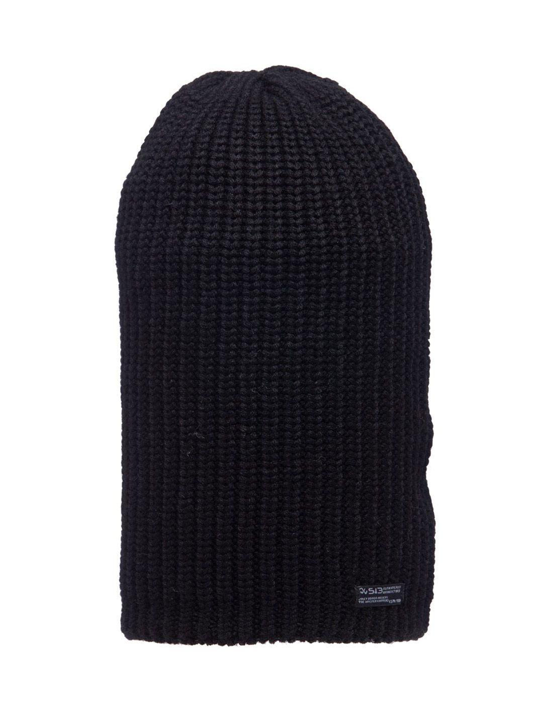 513 Women Black Knitted Beanie Price in India