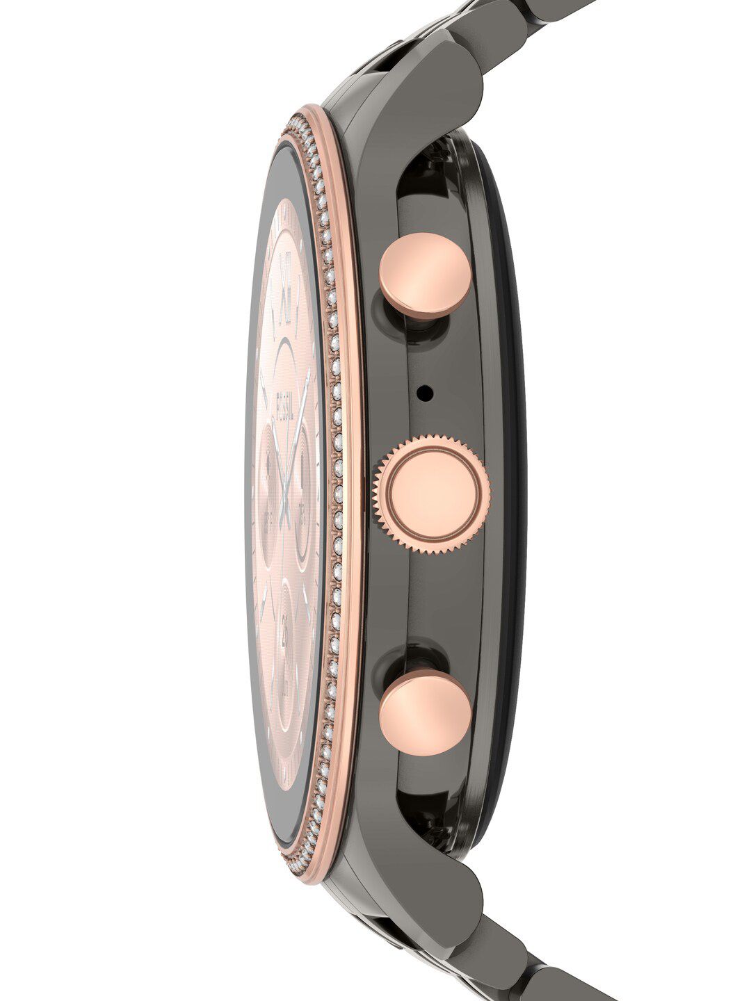 Buy Fossil Women Grey GEN 6 Gunmetal Smart Watch FTW6078 - Smart