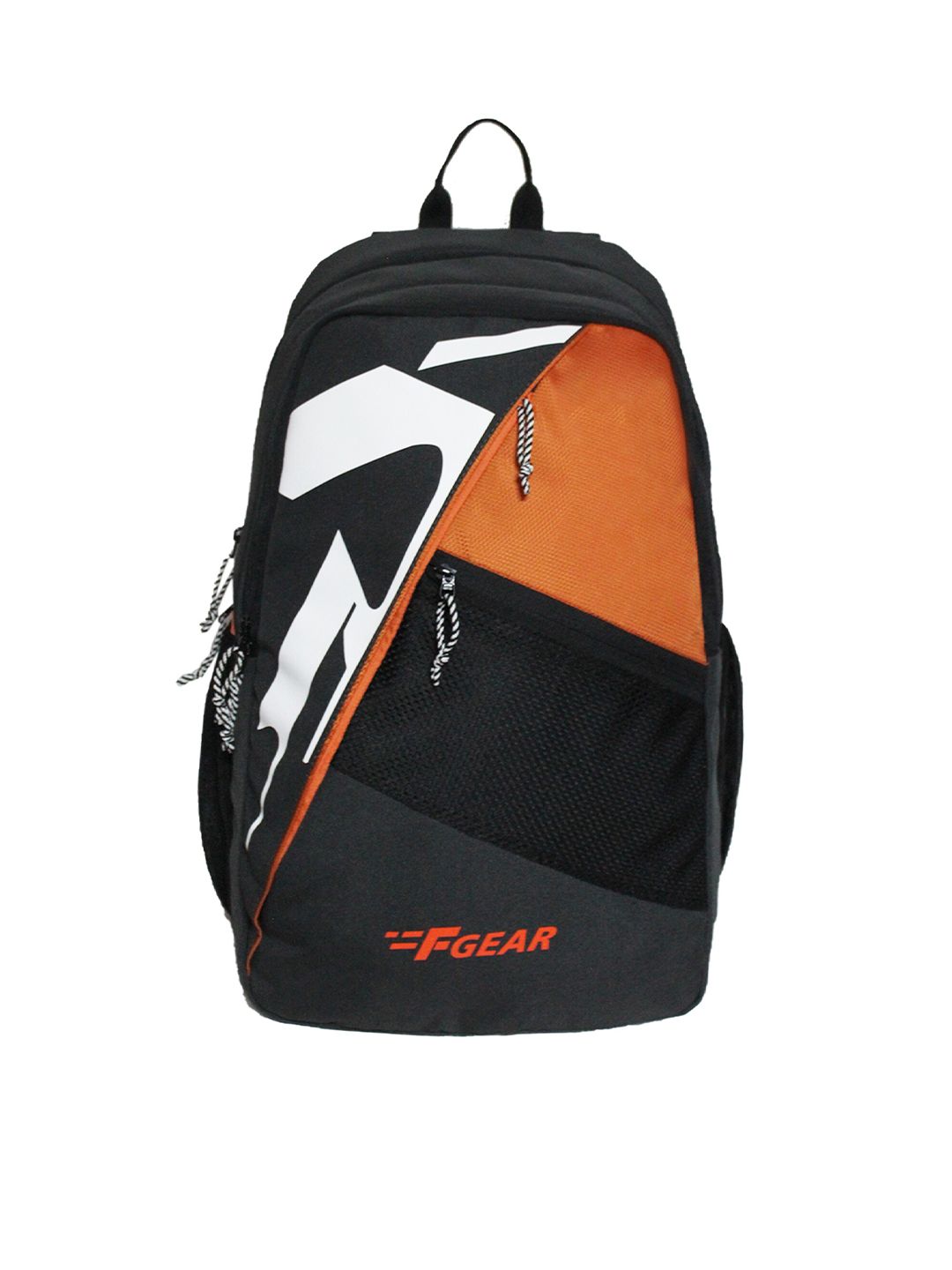 F Gear Unisex Grey & Brown Backpack Price in India