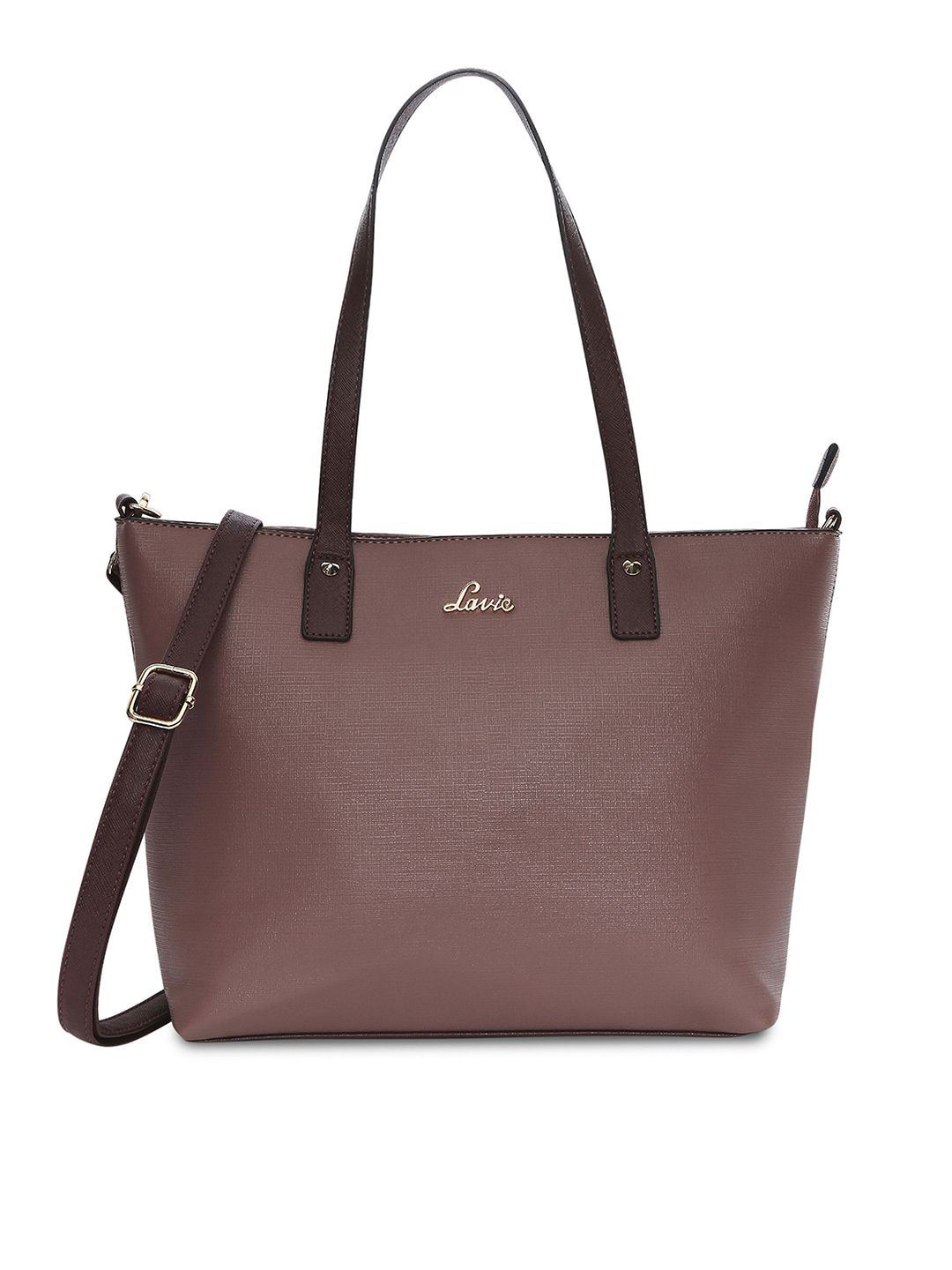 Lavie Mauve Structured Shoulder Bag Price in India