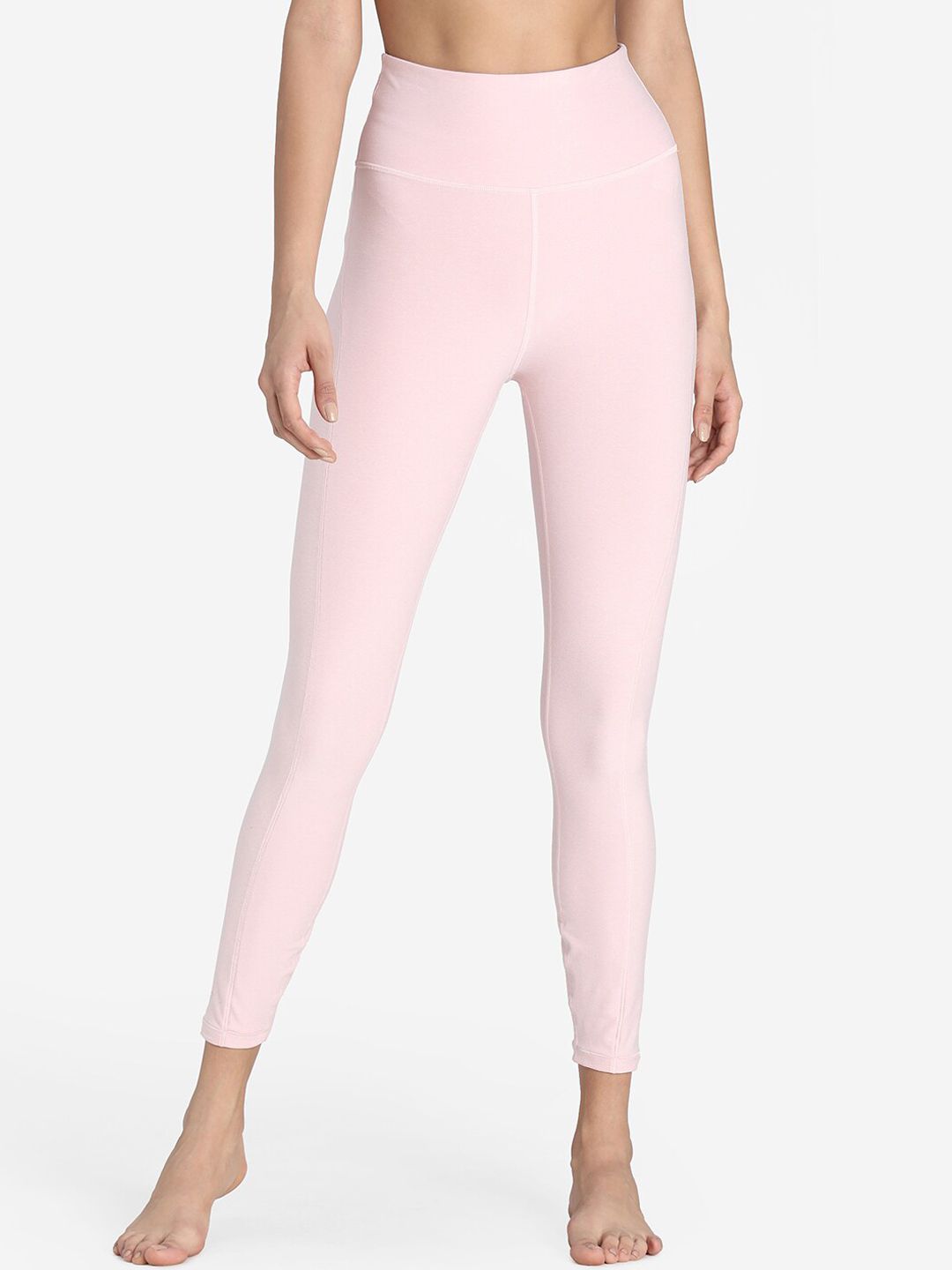 Puma Pink Studio Yogini Luxe High Waist 7/8 Yoga Tights Price in India