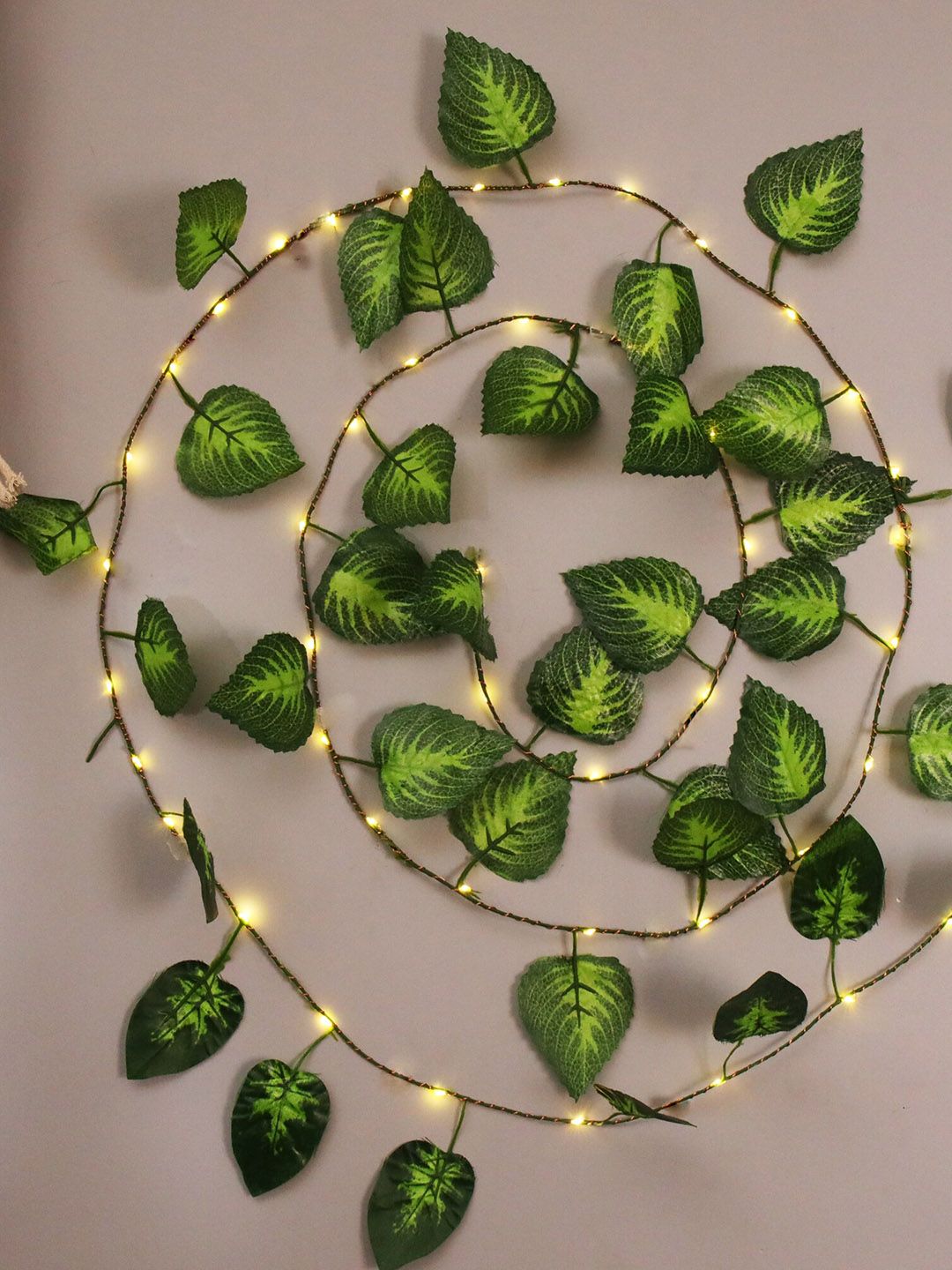 Homesake Yellow Set Of 2 Battery Operated Vine String Lights Price in India