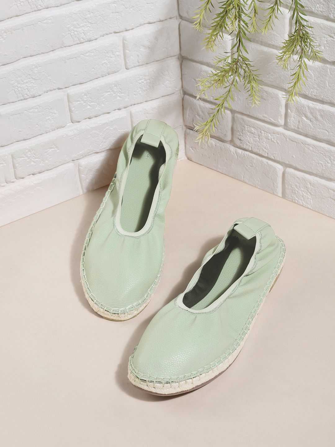 Nautica Women Mint Green Solid Espadrilles Price in India