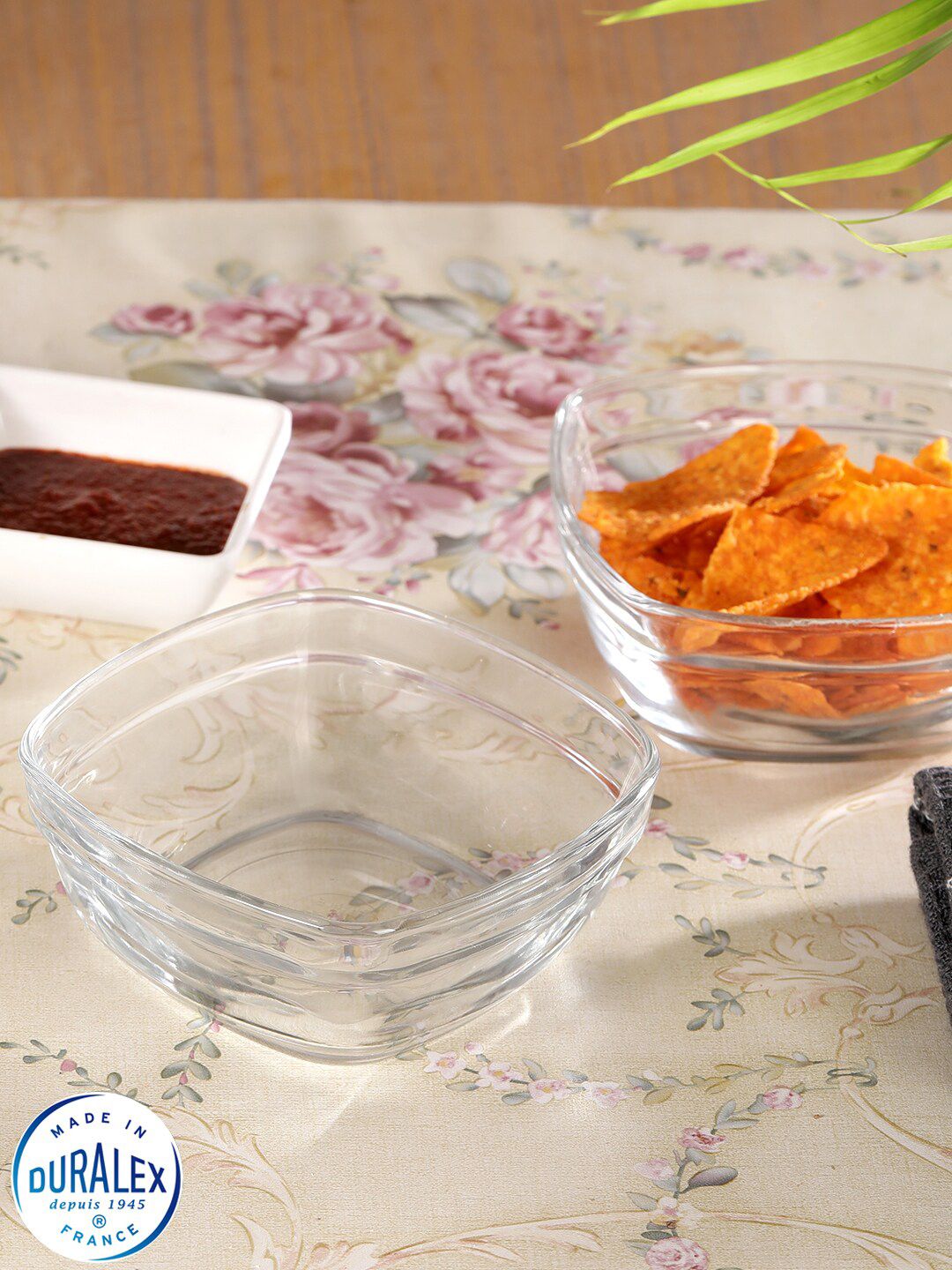 DURALEX Transparent & 6 Pieces Glass Glossy Bowls Price in India