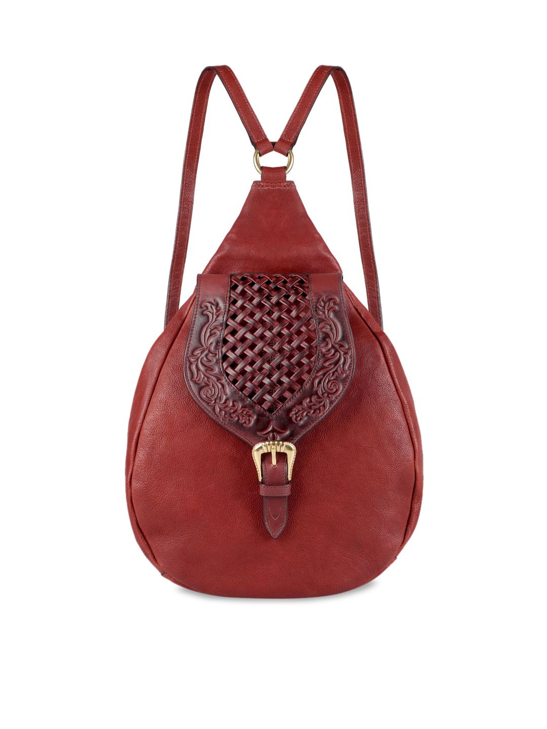 Hidesign Women Red Backpack Price in India