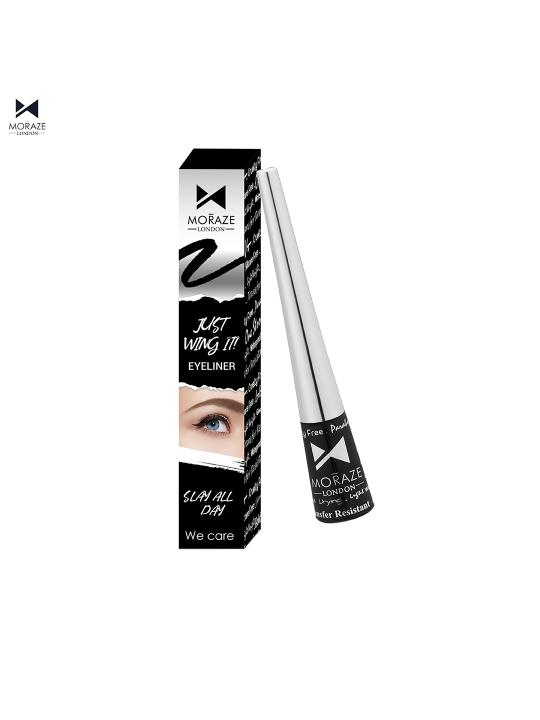 Moraze Black Just Wing It Liquid Eyeliner -Slay All Day - 3.5ml Price in India