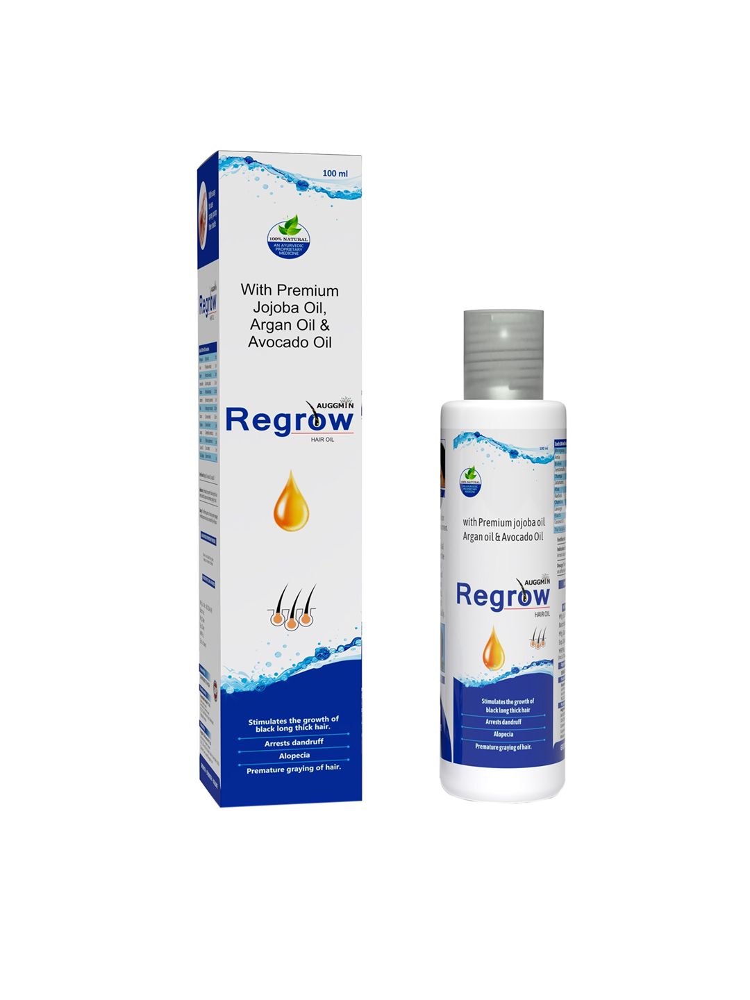 Auggmin Regrow Hair Oil 100 ml Price in India