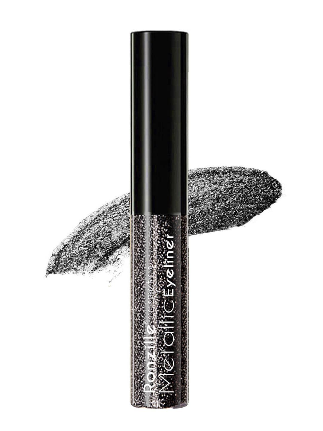 Ronzille Shimmer Glitter Eyeliner - Black Price in India