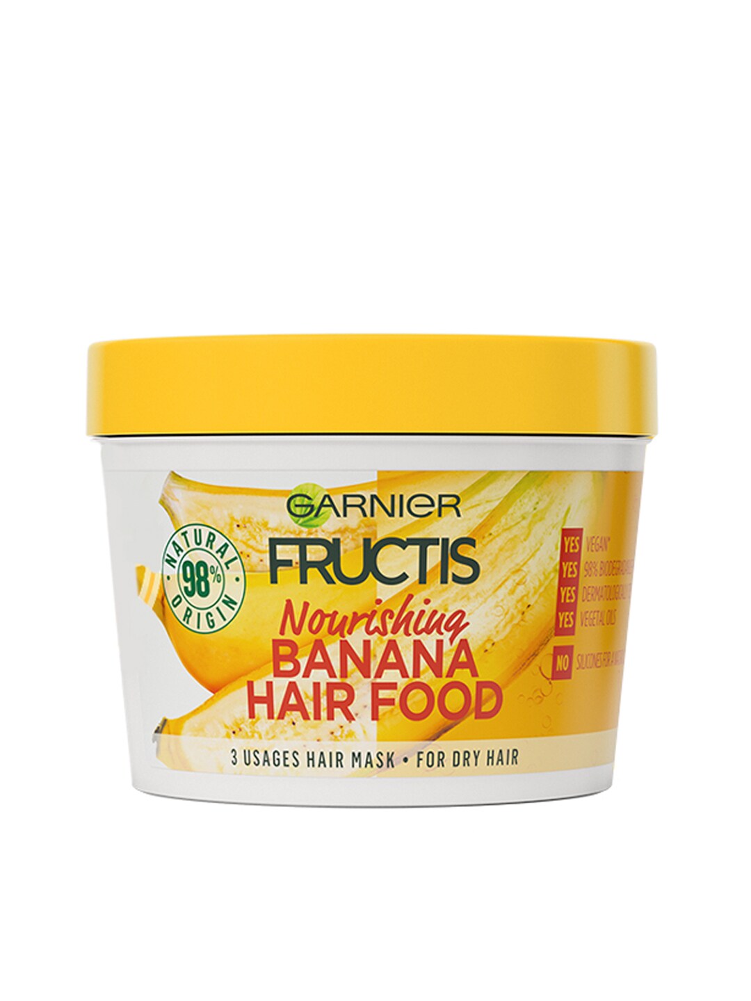 Garnier Fructis Hair Food - Nourishing Banana Hair Mask For Dry Hair 390ml Price in India