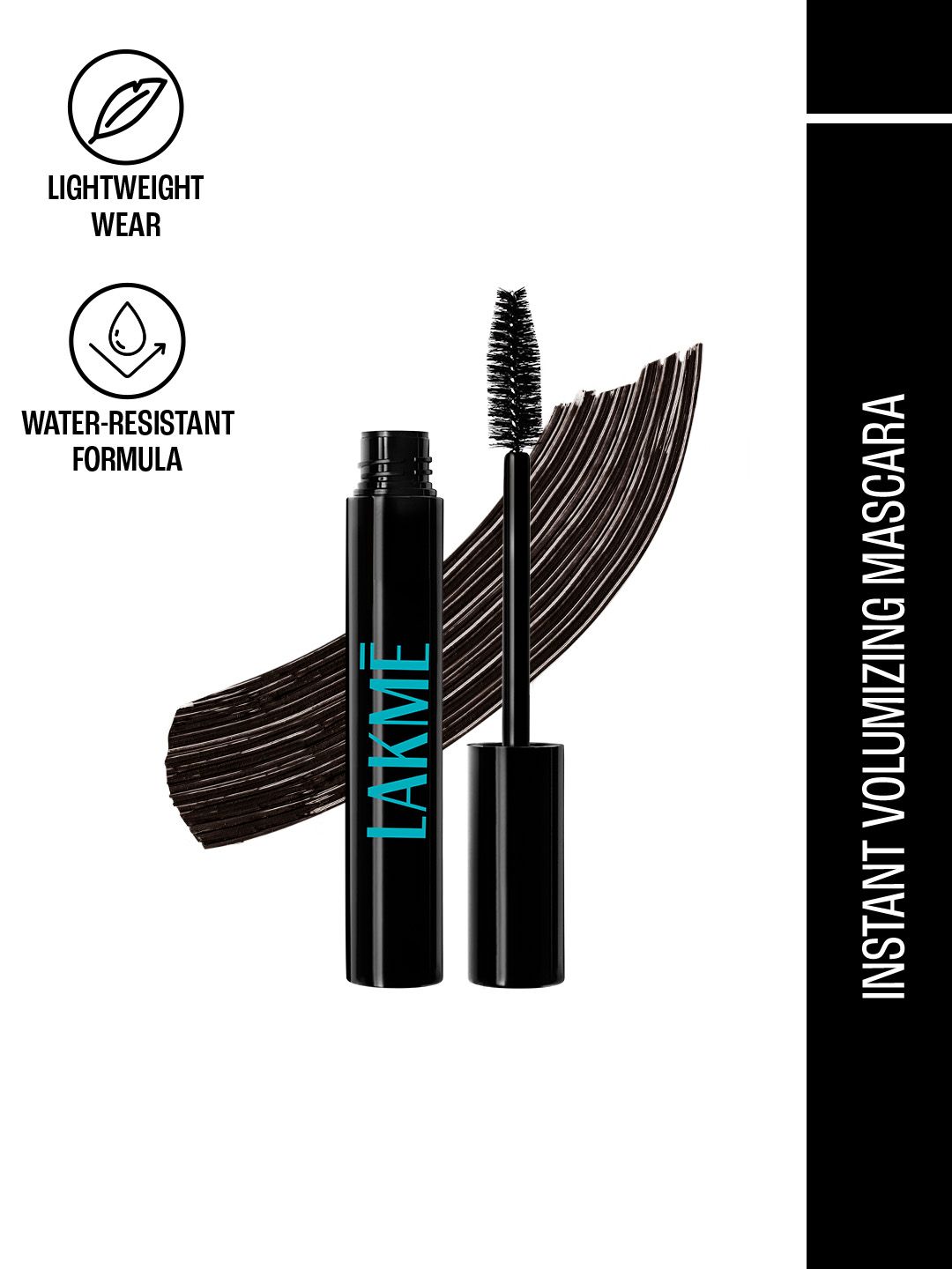 Lakme Lakme 9to5 Eyeconic Instant Volume Mascara Smudgeproof & Waterproof 8.5ml - Black