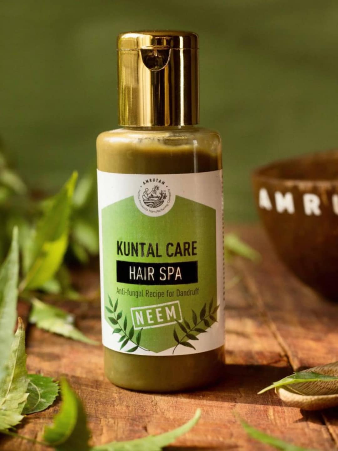 AMRUTAM Kuntal Care Sustainable Hair Spa With Neem - 100 ml Price in India