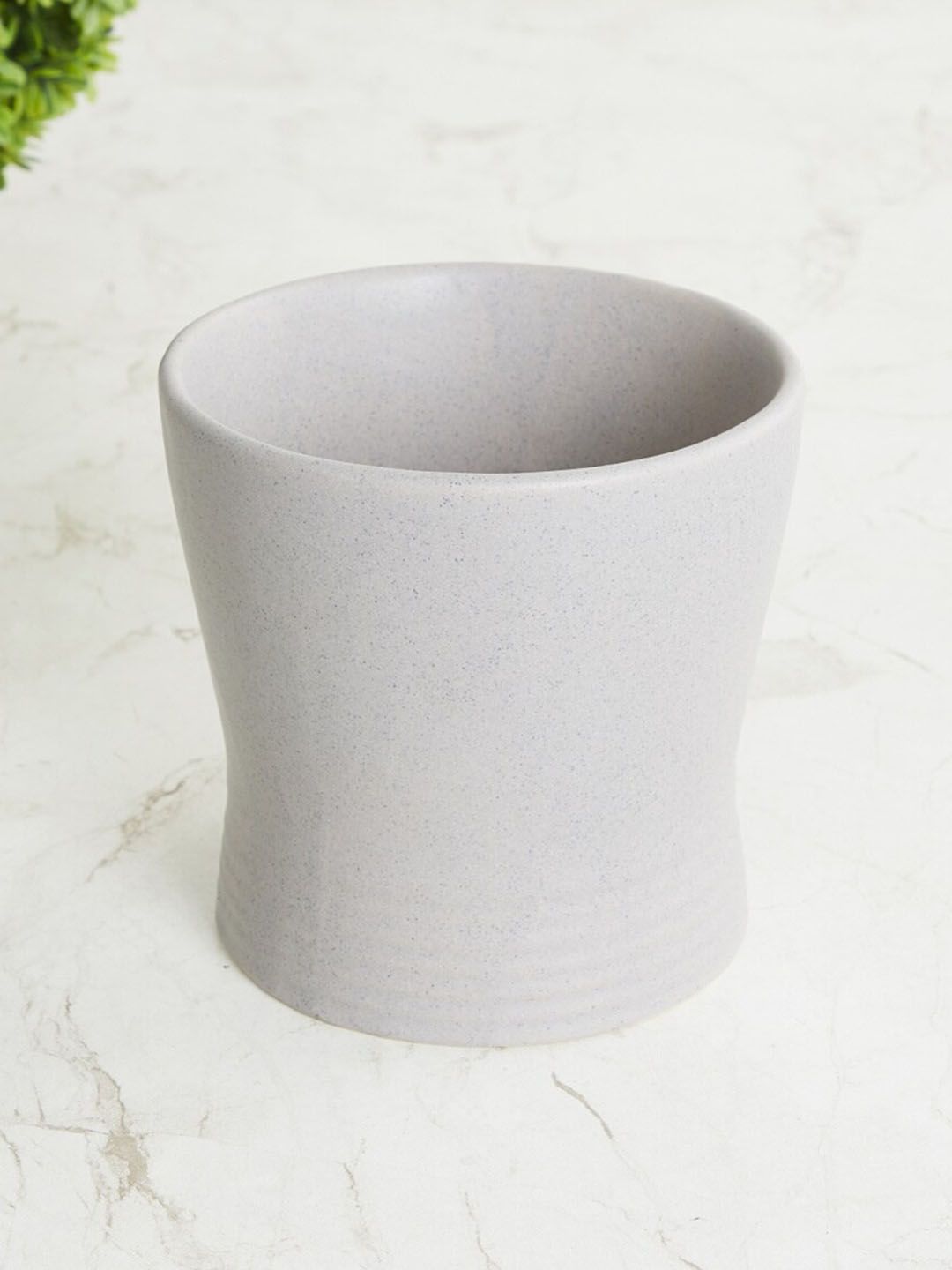 Home Centre Grey Solid Ceramic Planter Price in India