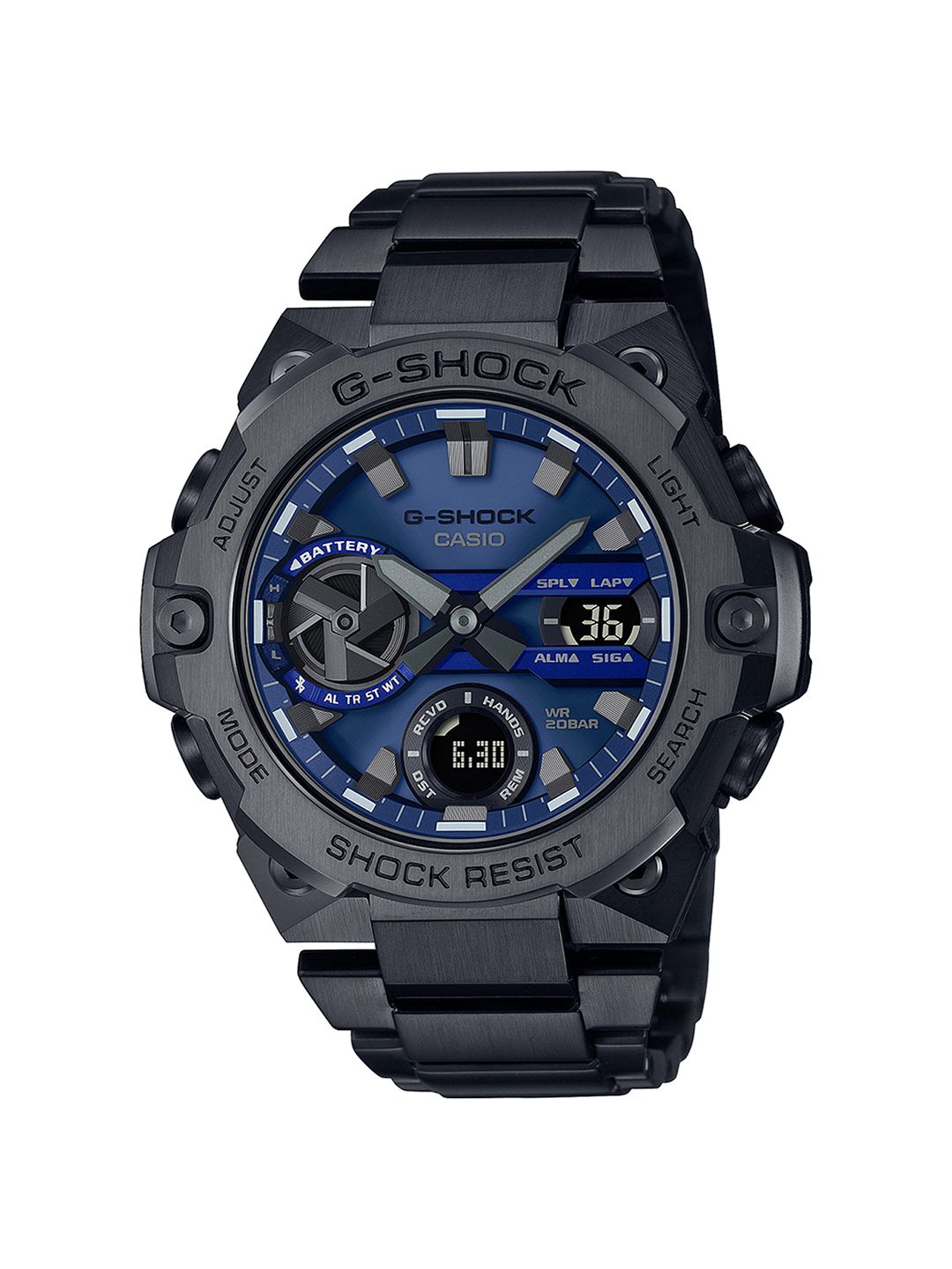 Buy CASIO Men G-Shock GST-B400BB-1ADR Black Ana-Digi Dial Black