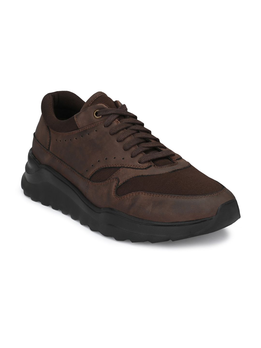 Delize Men Brown Sneakers