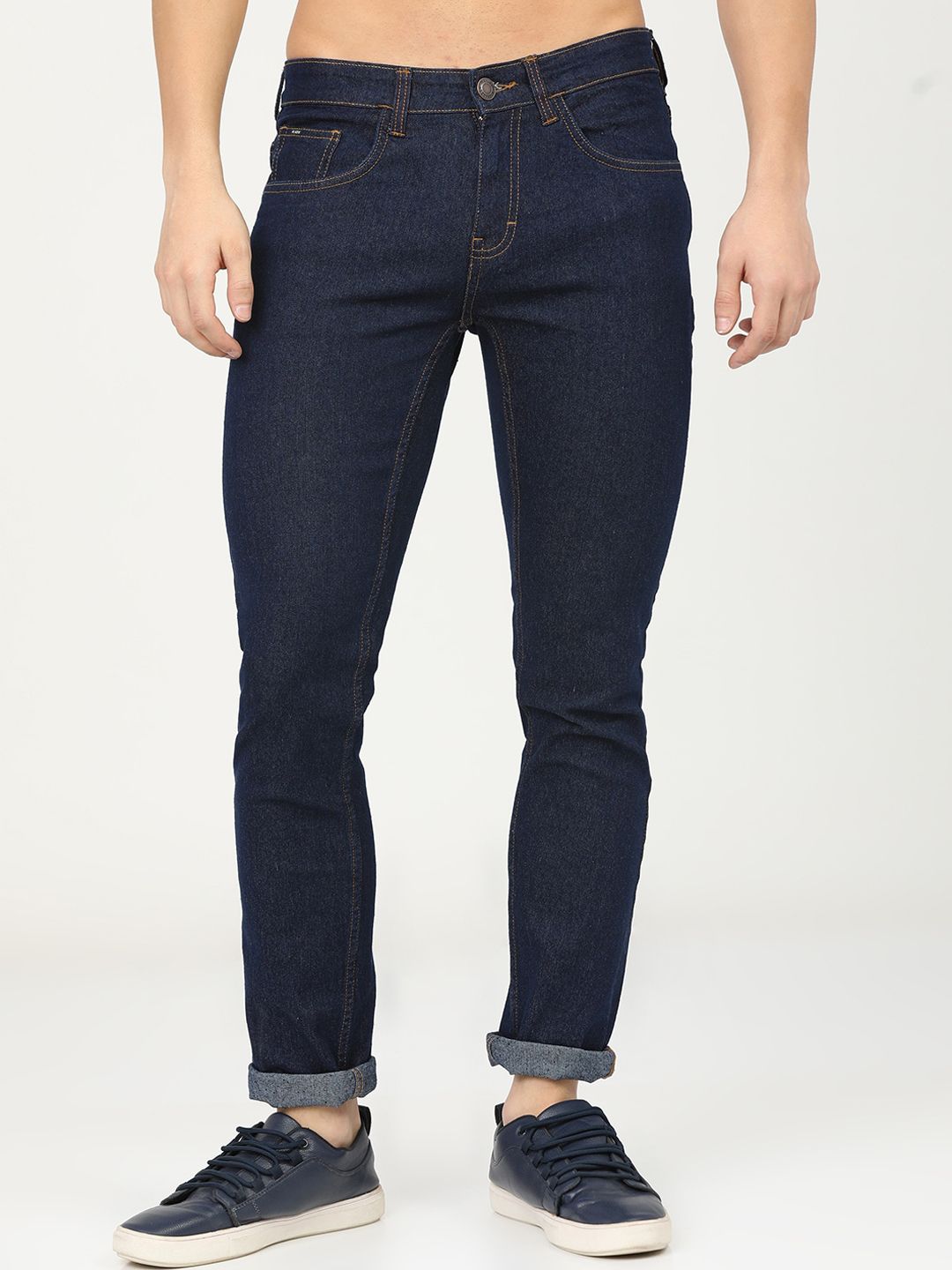 HIGHLANDER Men Blue Slim Fit Stretchable Jeans