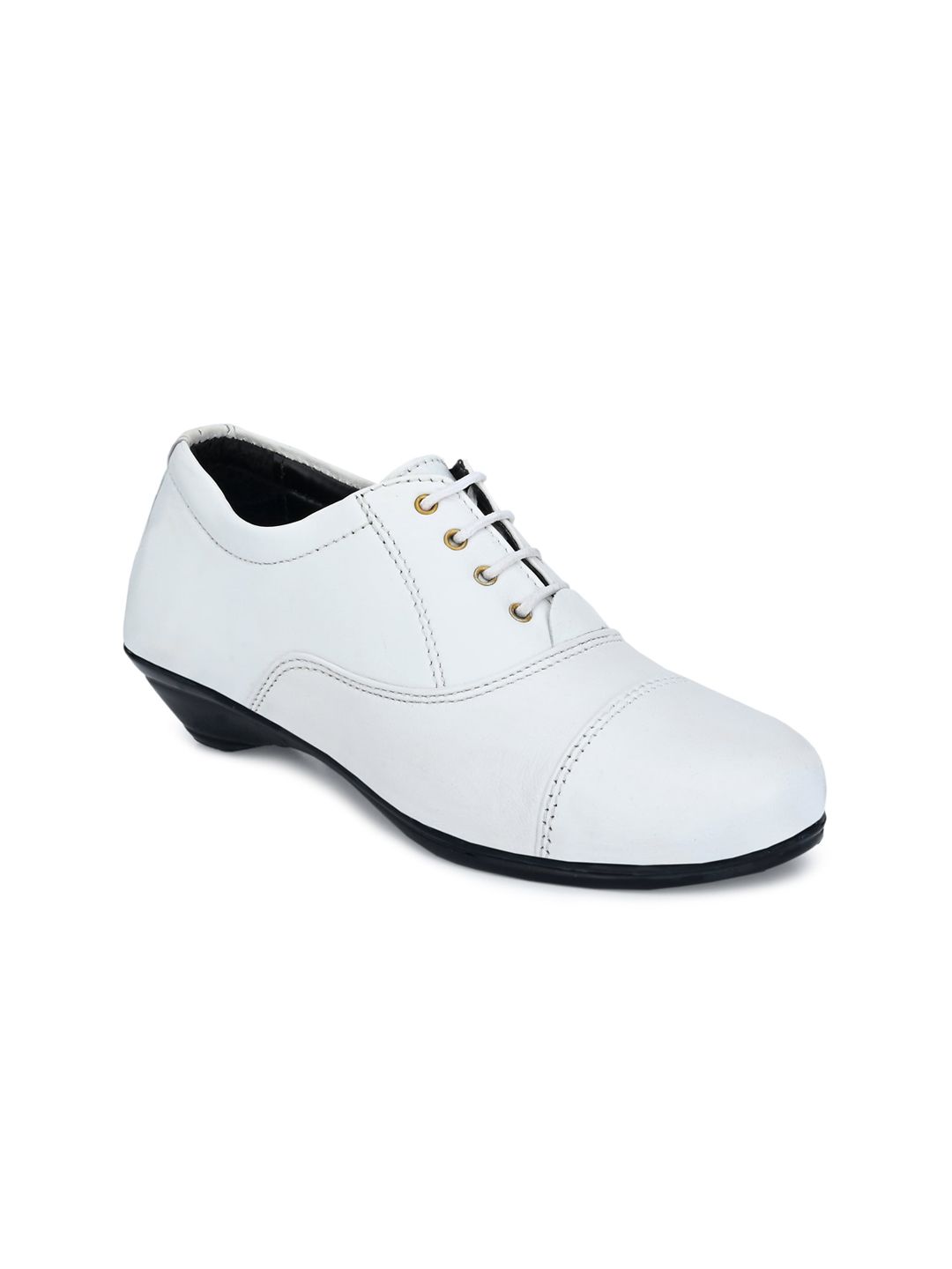 Eego Italy Women White Leather Sneakers