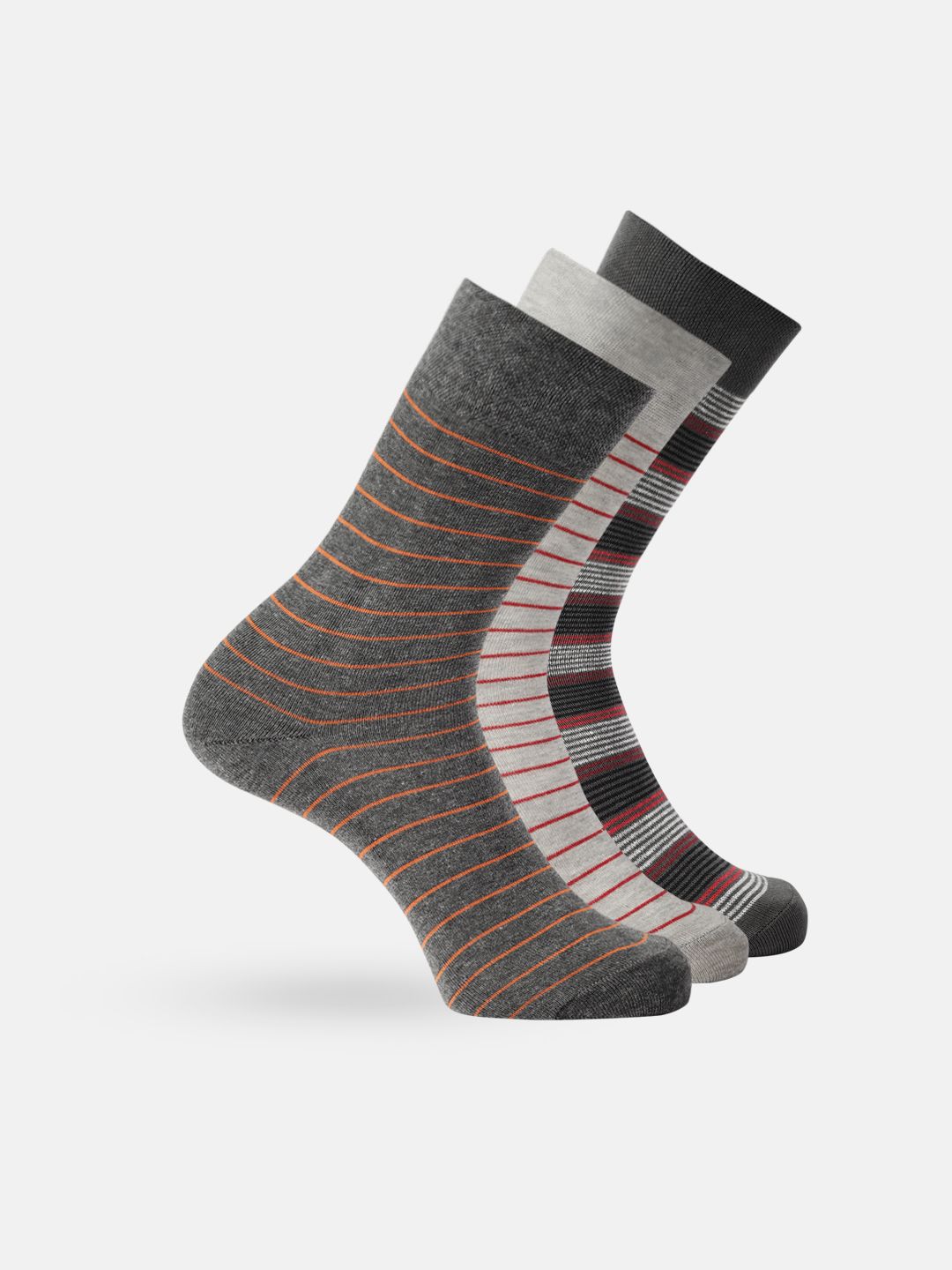 Mast & Harbour Men Set of 3 Above Ankle-Length Socks