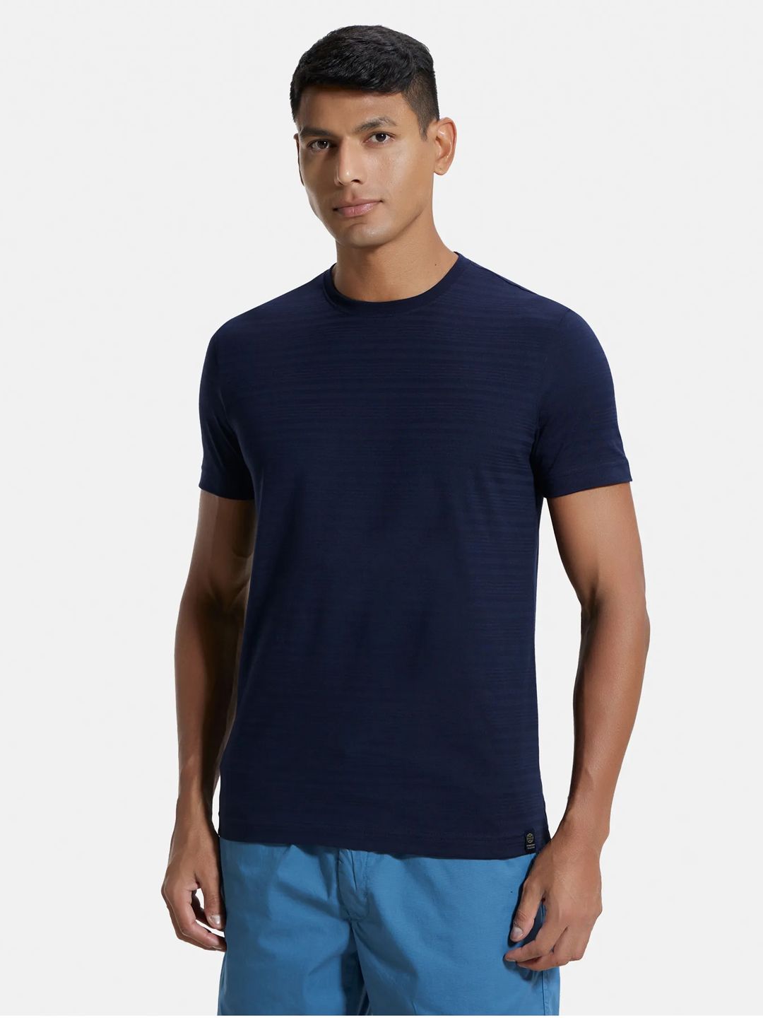 Jockey Super Combed Supima Cotton Round Neck Half Sleeve Tshirt-IM21